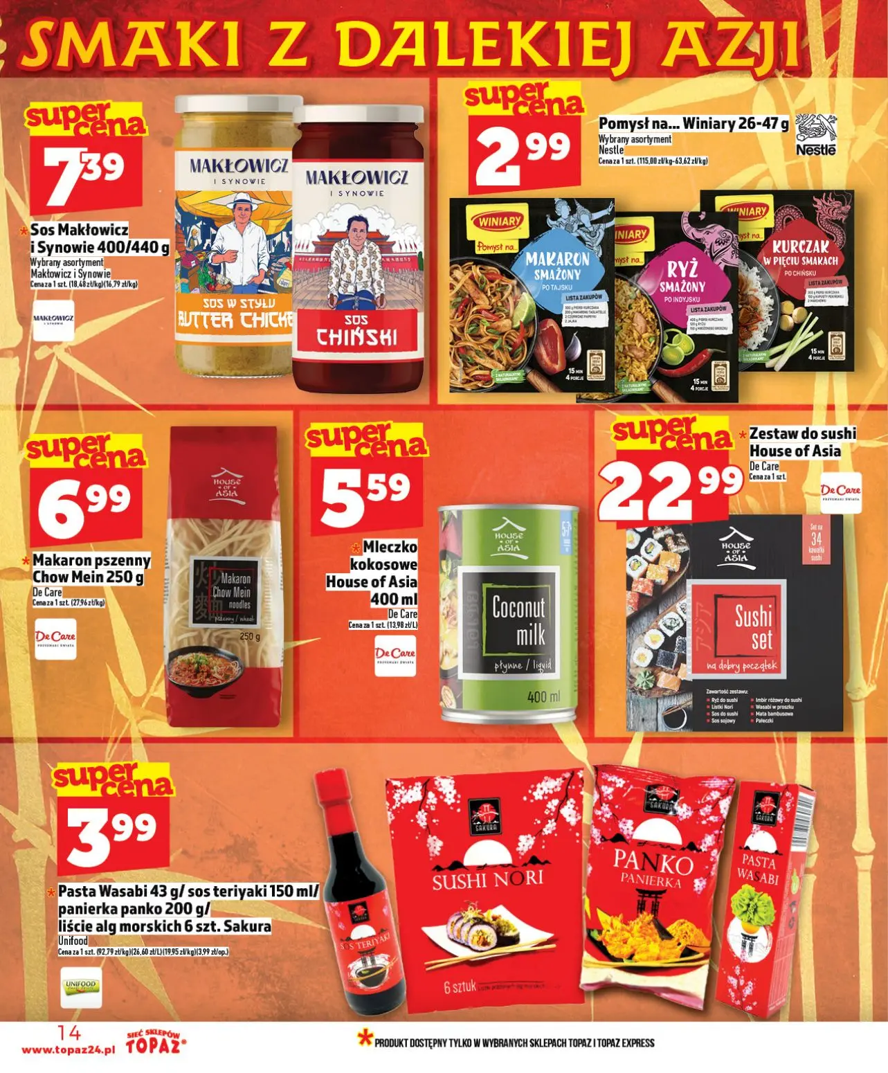 gazetka promocyjna Topaz Warszawa - Strona 14