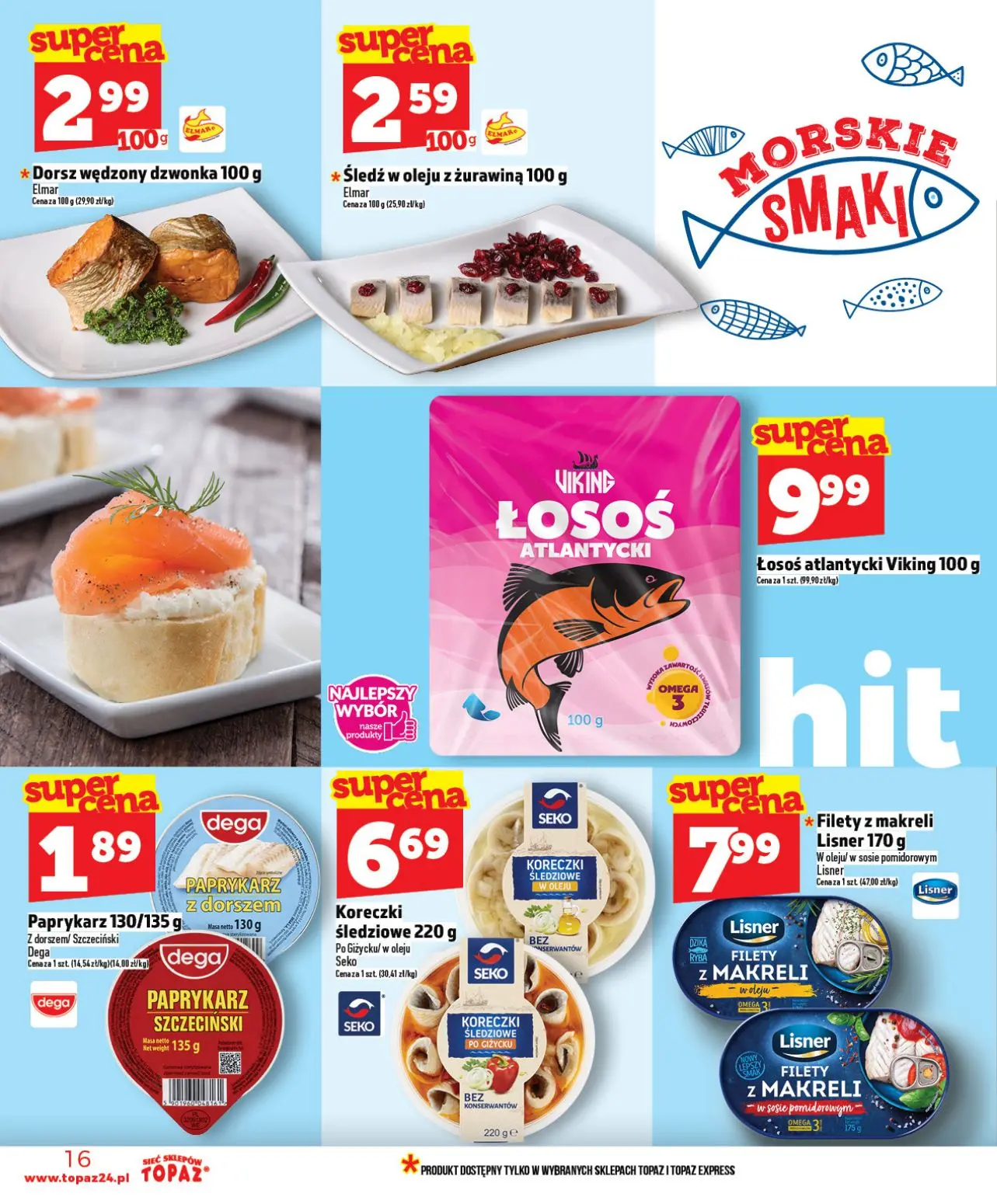 gazetka promocyjna Topaz Warszawa - Strona 16