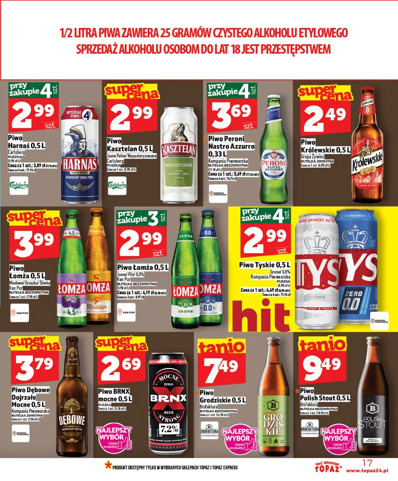 gazetka promocyjna Topaz Ogólna - Strona 17