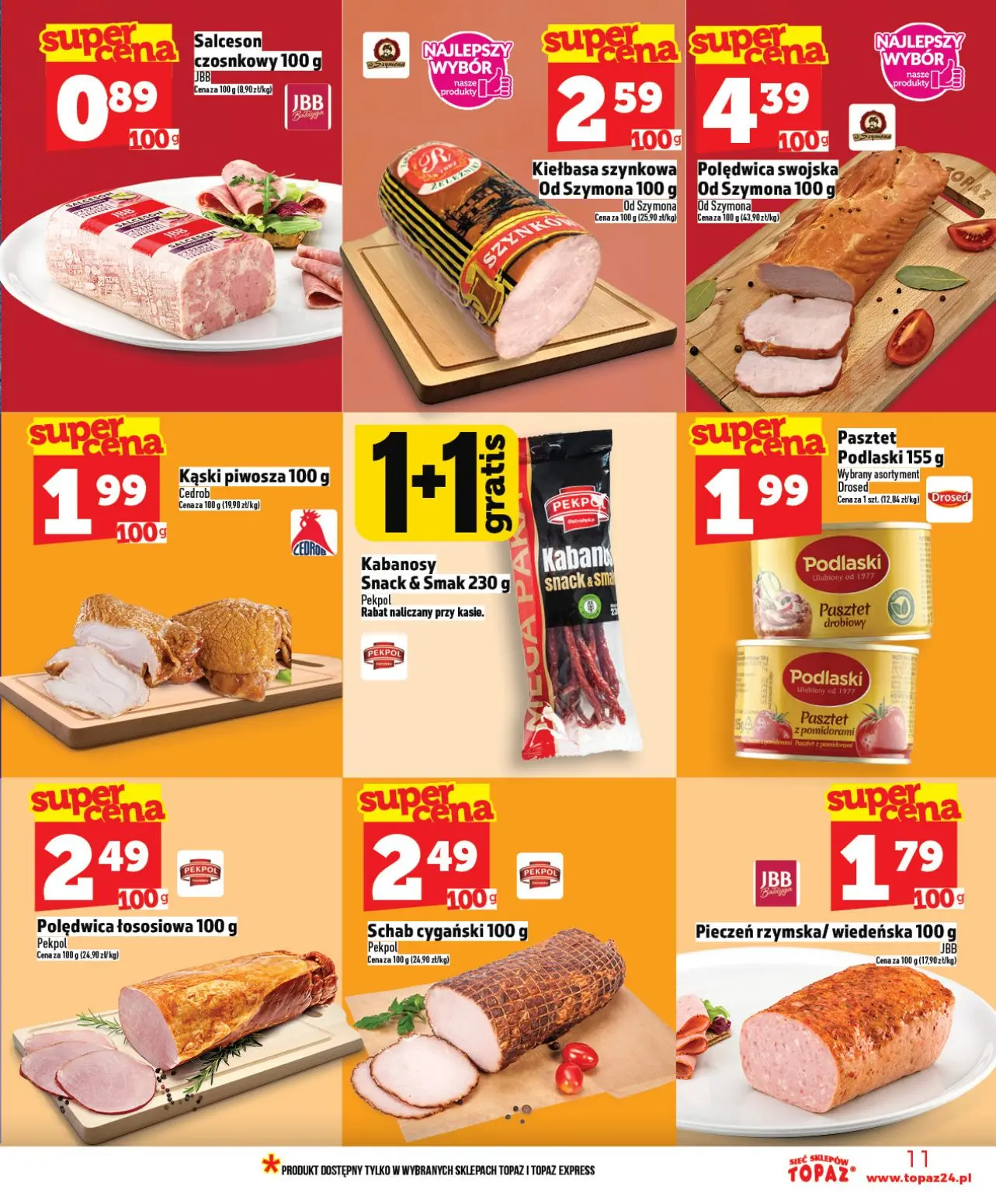 gazetka promocyjna Topaz Ceny małe - Strona 11