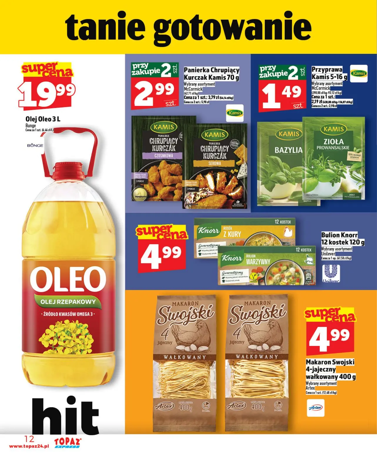 gazetka promocyjna Topaz Express - Strona 12