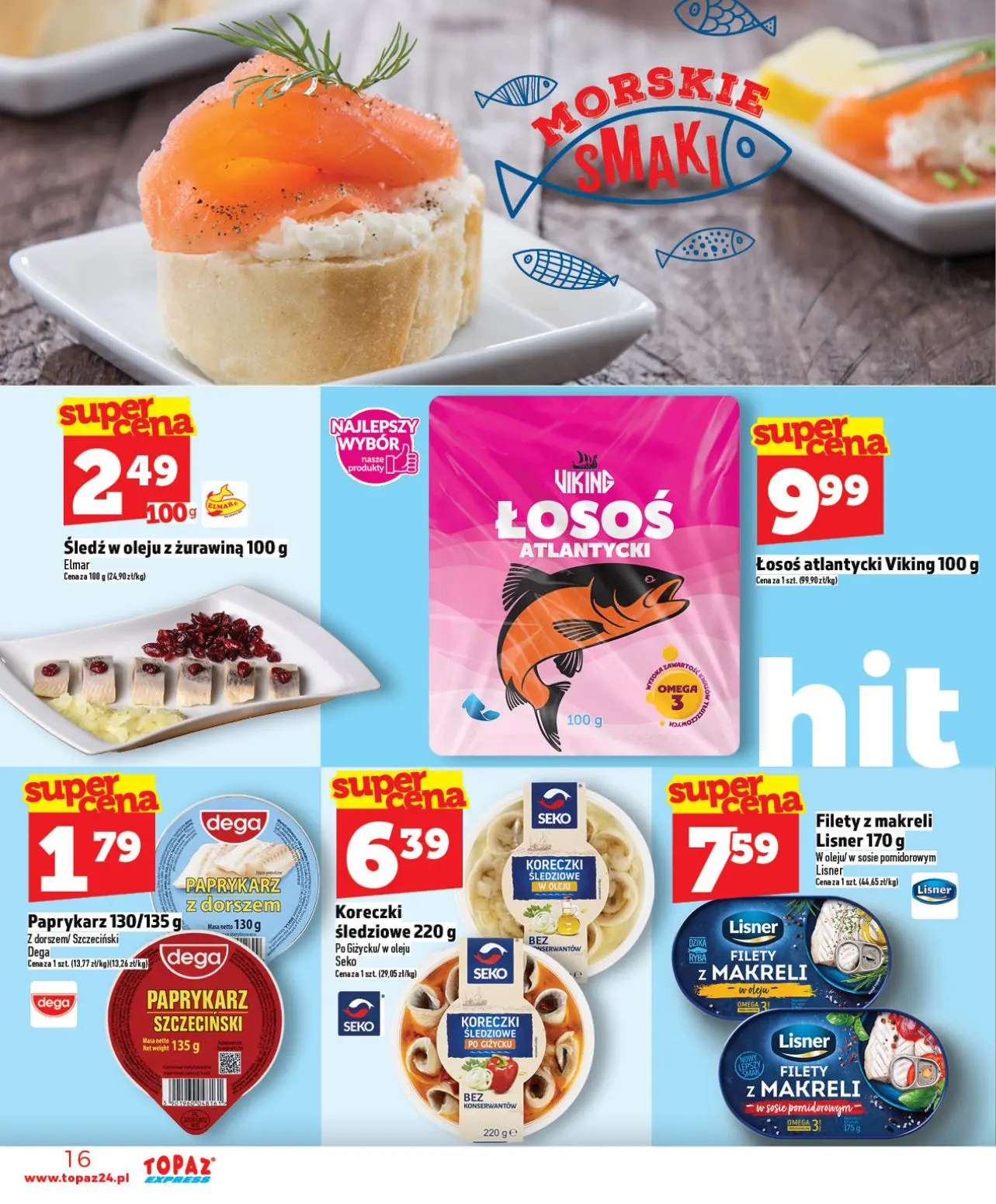 gazetka promocyjna Topaz Express - Strona 16