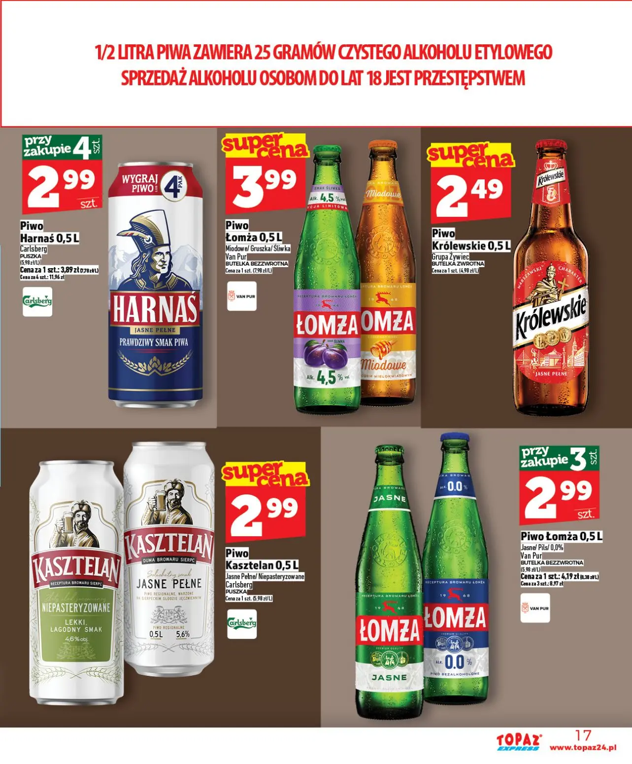gazetka promocyjna Topaz Express - Strona 17