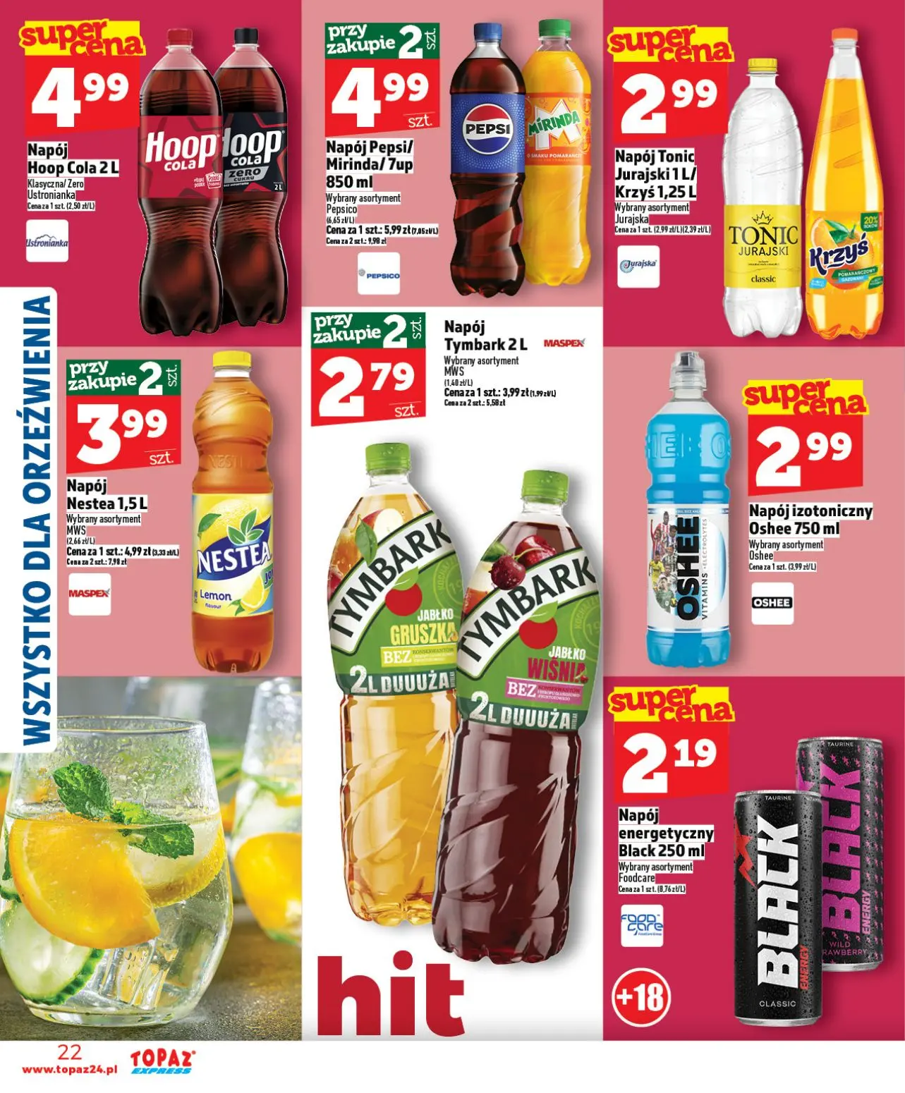 gazetka promocyjna Topaz Express - Strona 22