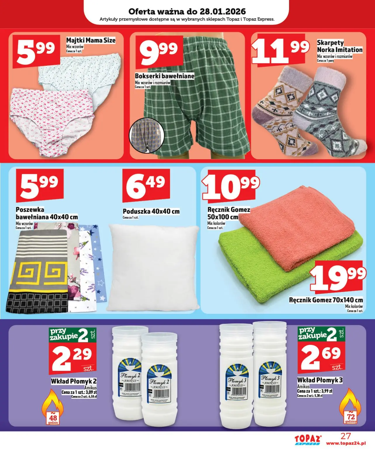 gazetka promocyjna Topaz Express - Strona 27