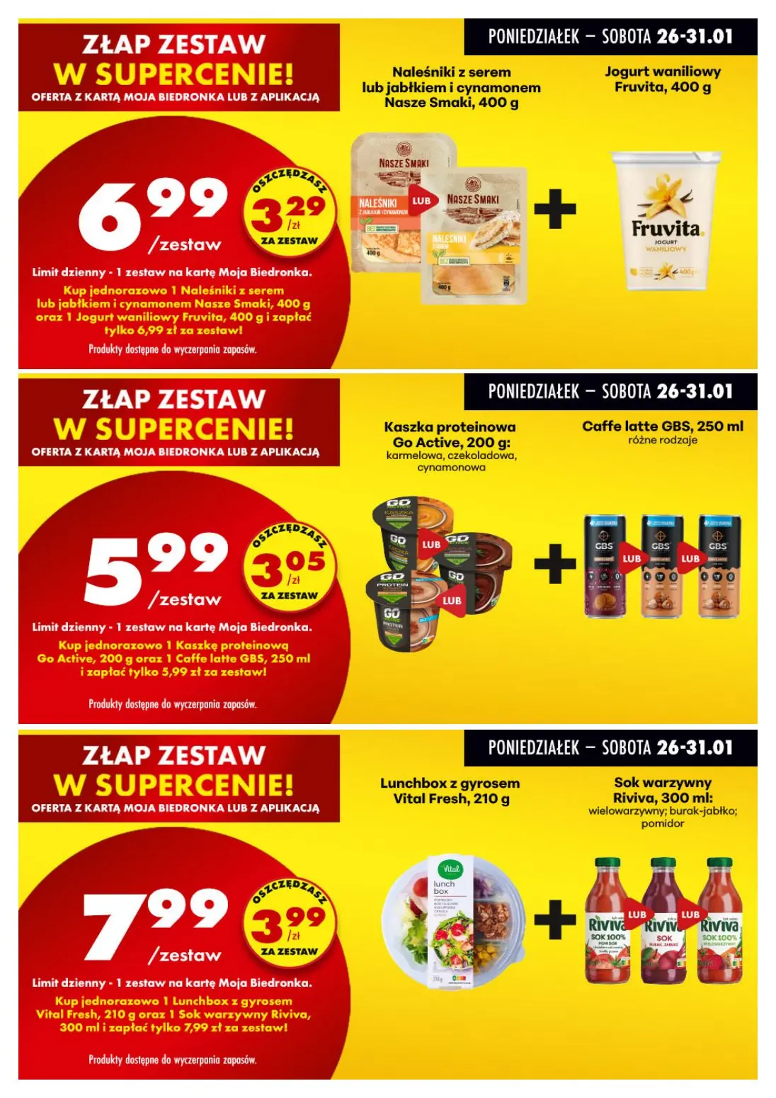 gazetka promocyjna Biedronka Biedronkowe oszczędności - Strona 2