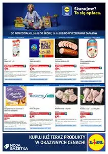 Gazetka promocyjna LIDL, ważna od 2026-01-26 do 2026-01-28.