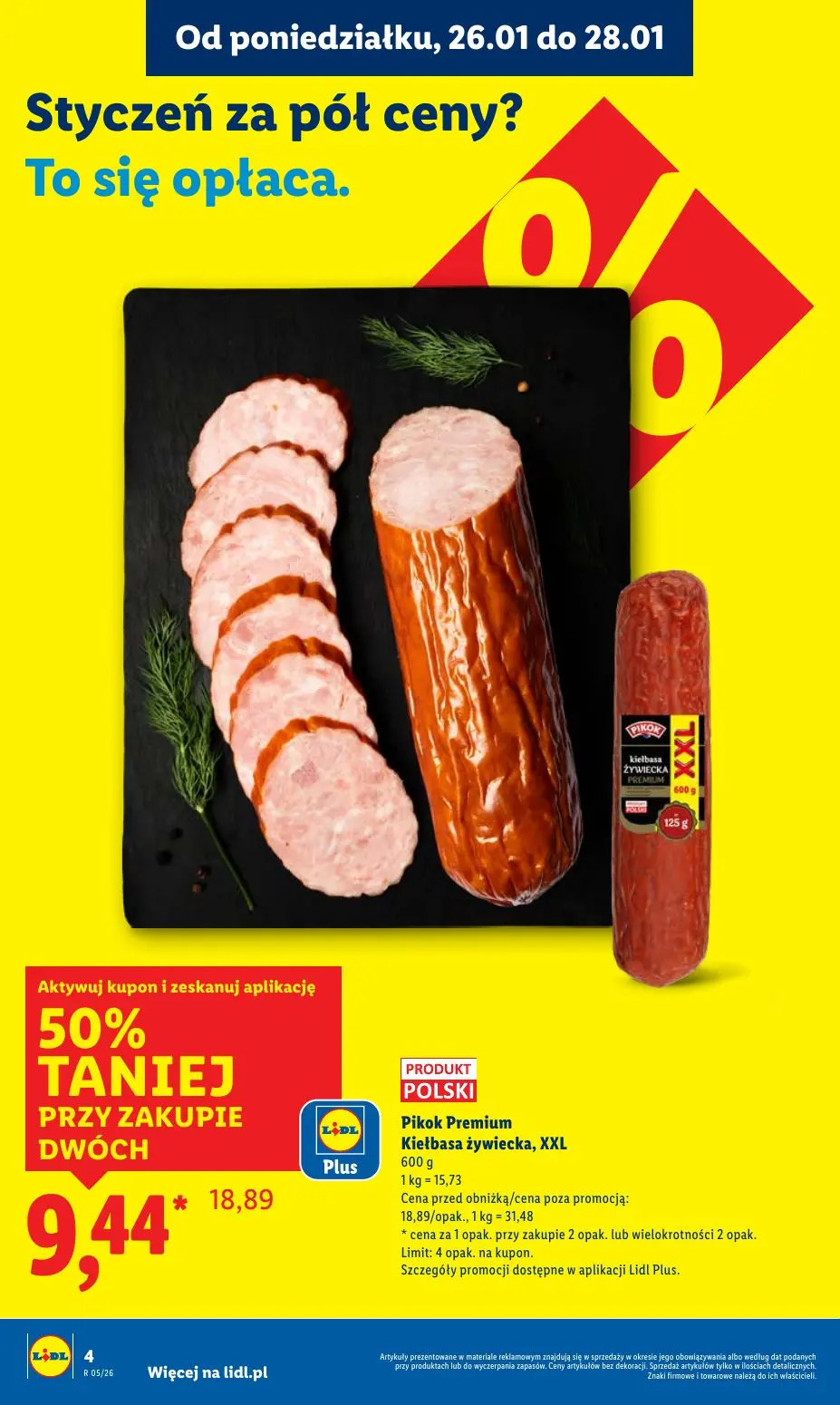 gazetka promocyjna LIDL Od poniedziałku  - Strona 4