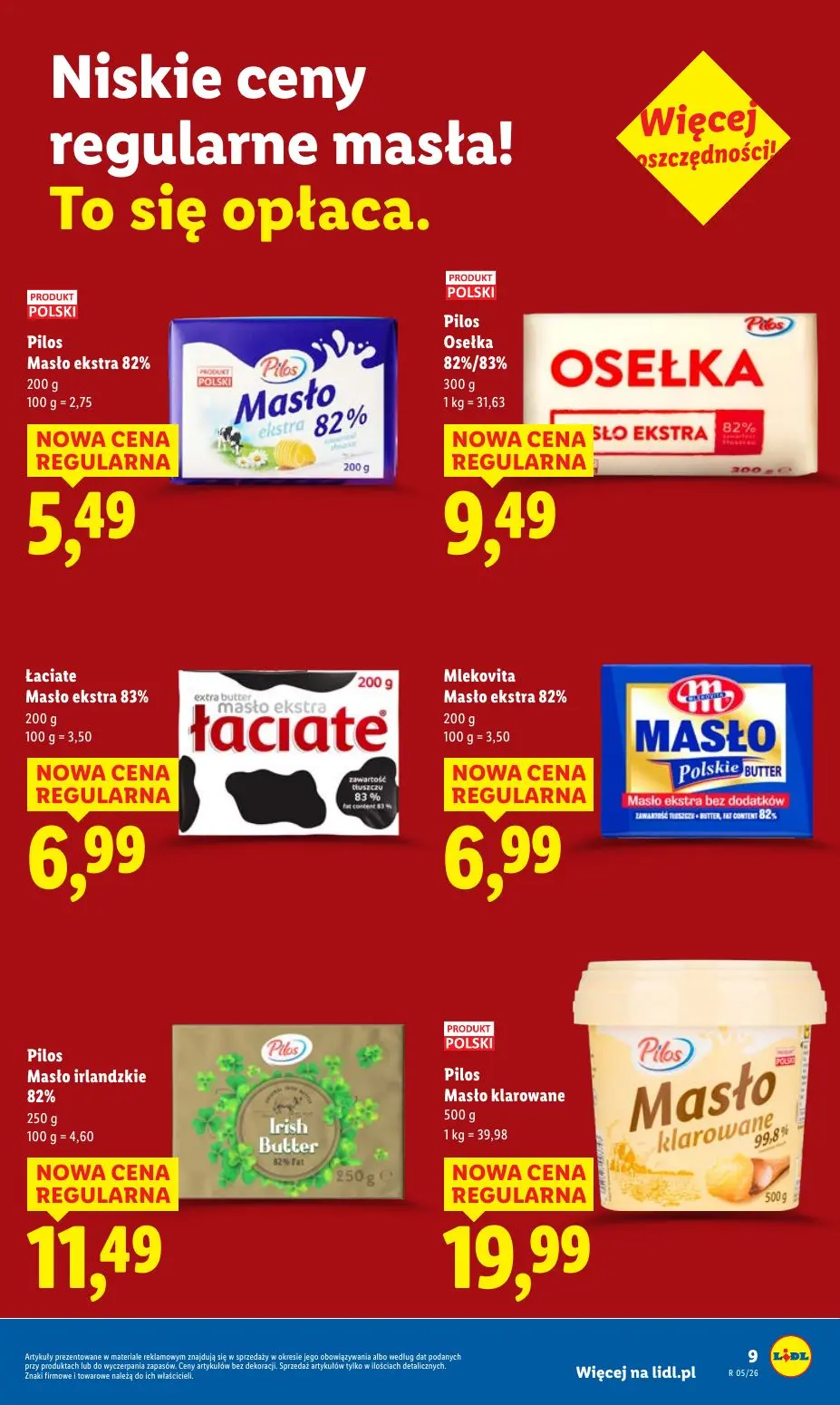 gazetka promocyjna LIDL Od poniedziałku  - Strona 9