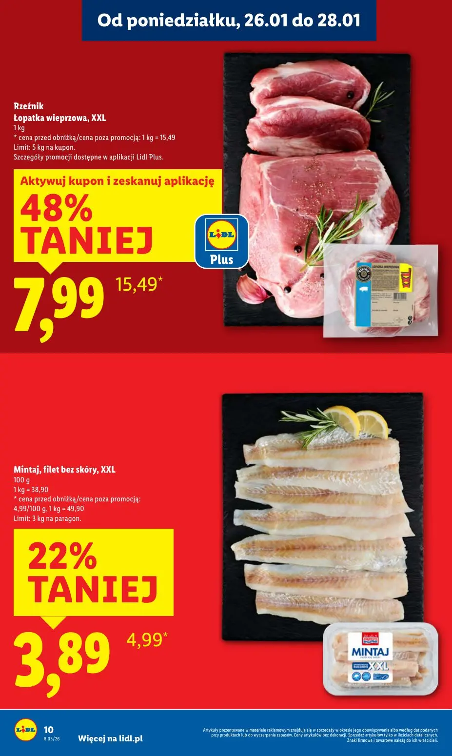 gazetka promocyjna LIDL Od poniedziałku  - Strona 10