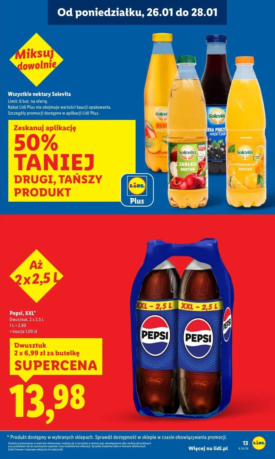 gazetka promocyjna LIDL Od poniedziałku  - Strona 13