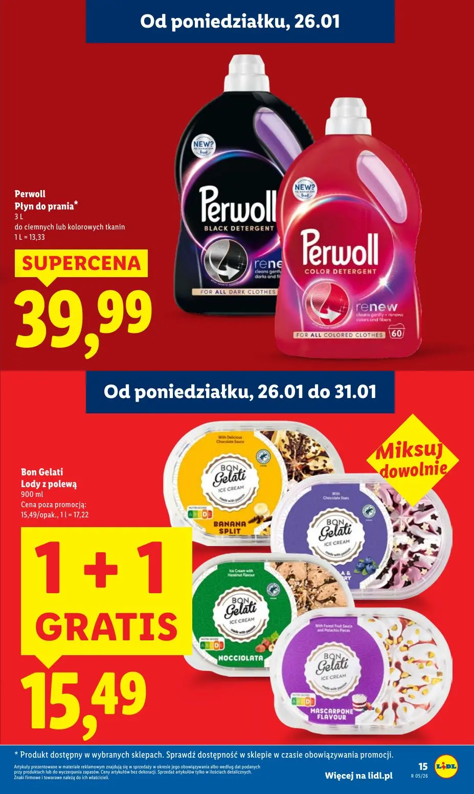 gazetka promocyjna LIDL Od poniedziałku  - Strona 15