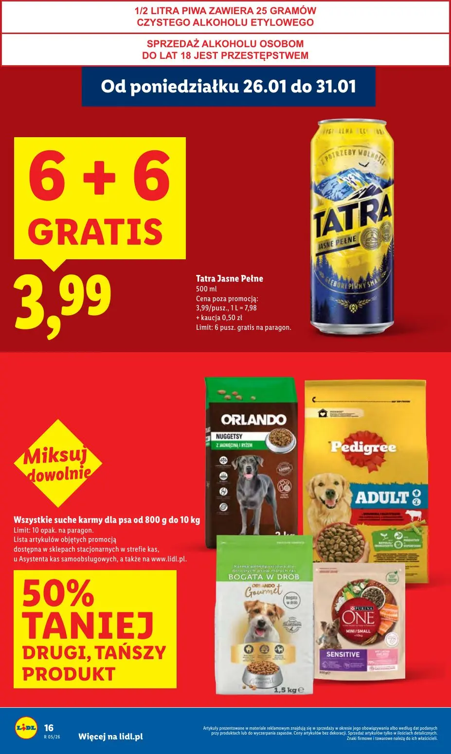 gazetka promocyjna LIDL Od poniedziałku  - Strona 16