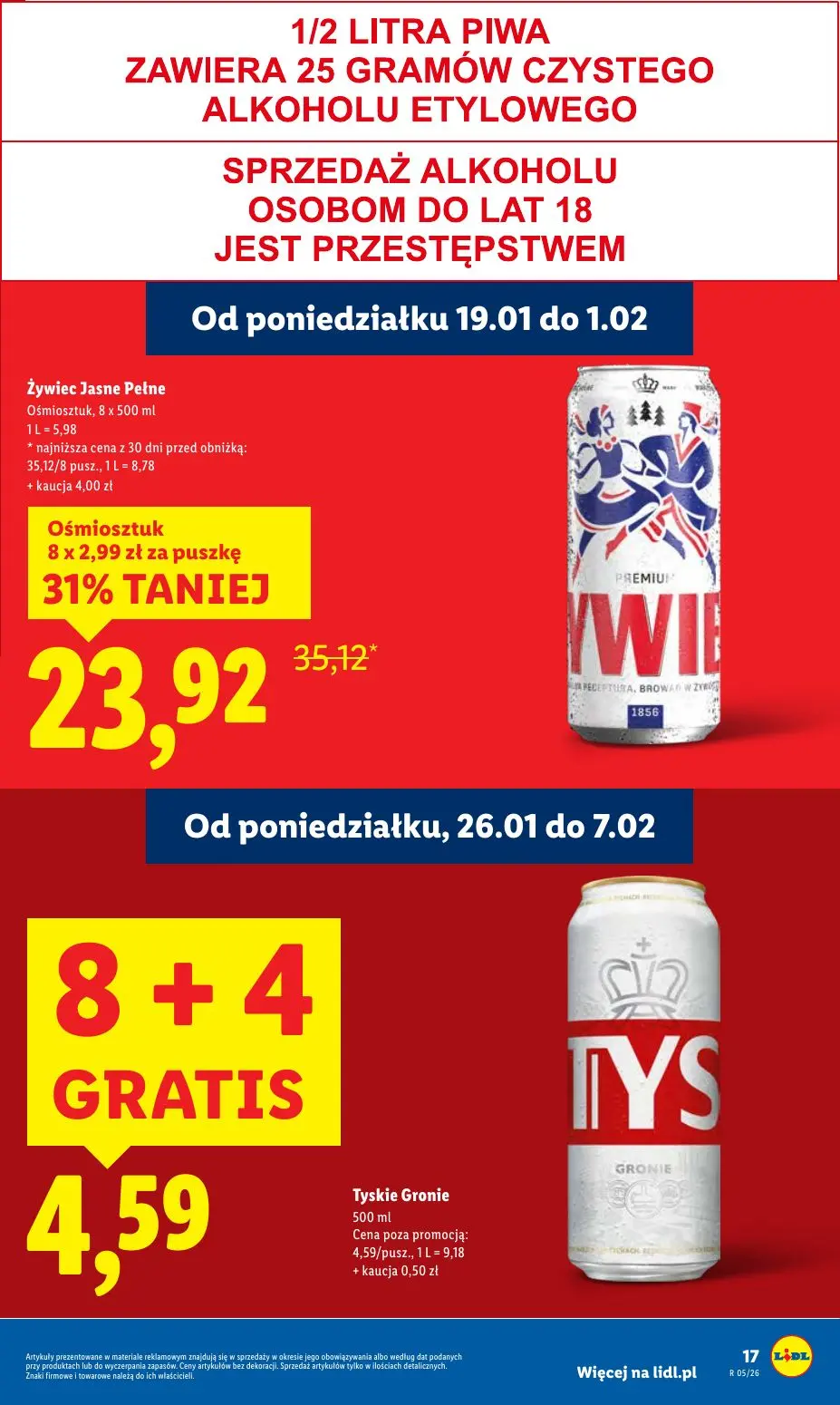 gazetka promocyjna LIDL Od poniedziałku  - Strona 17