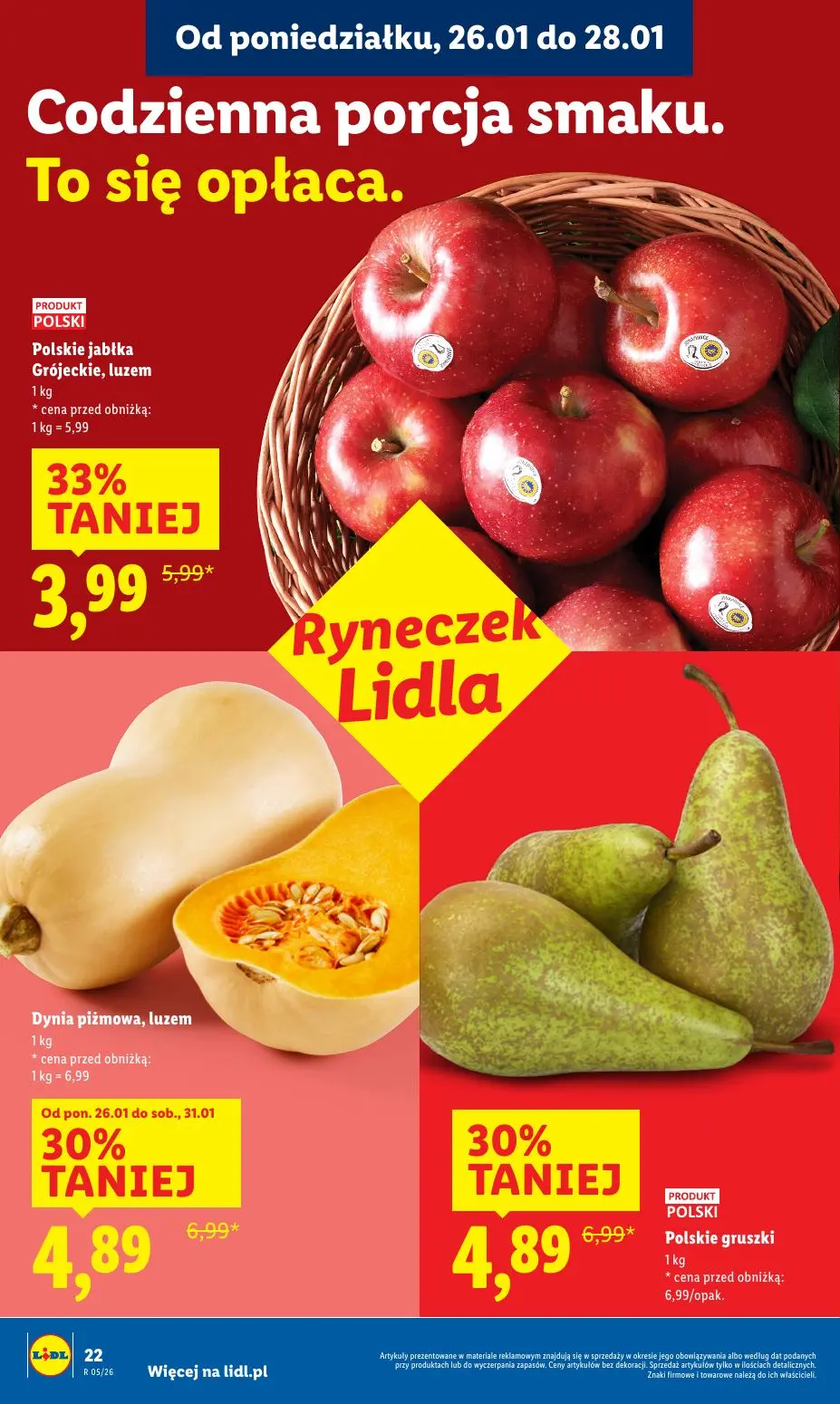 gazetka promocyjna LIDL Od poniedziałku  - Strona 22