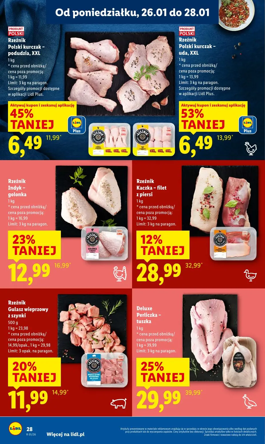 gazetka promocyjna LIDL Od poniedziałku  - Strona 28
