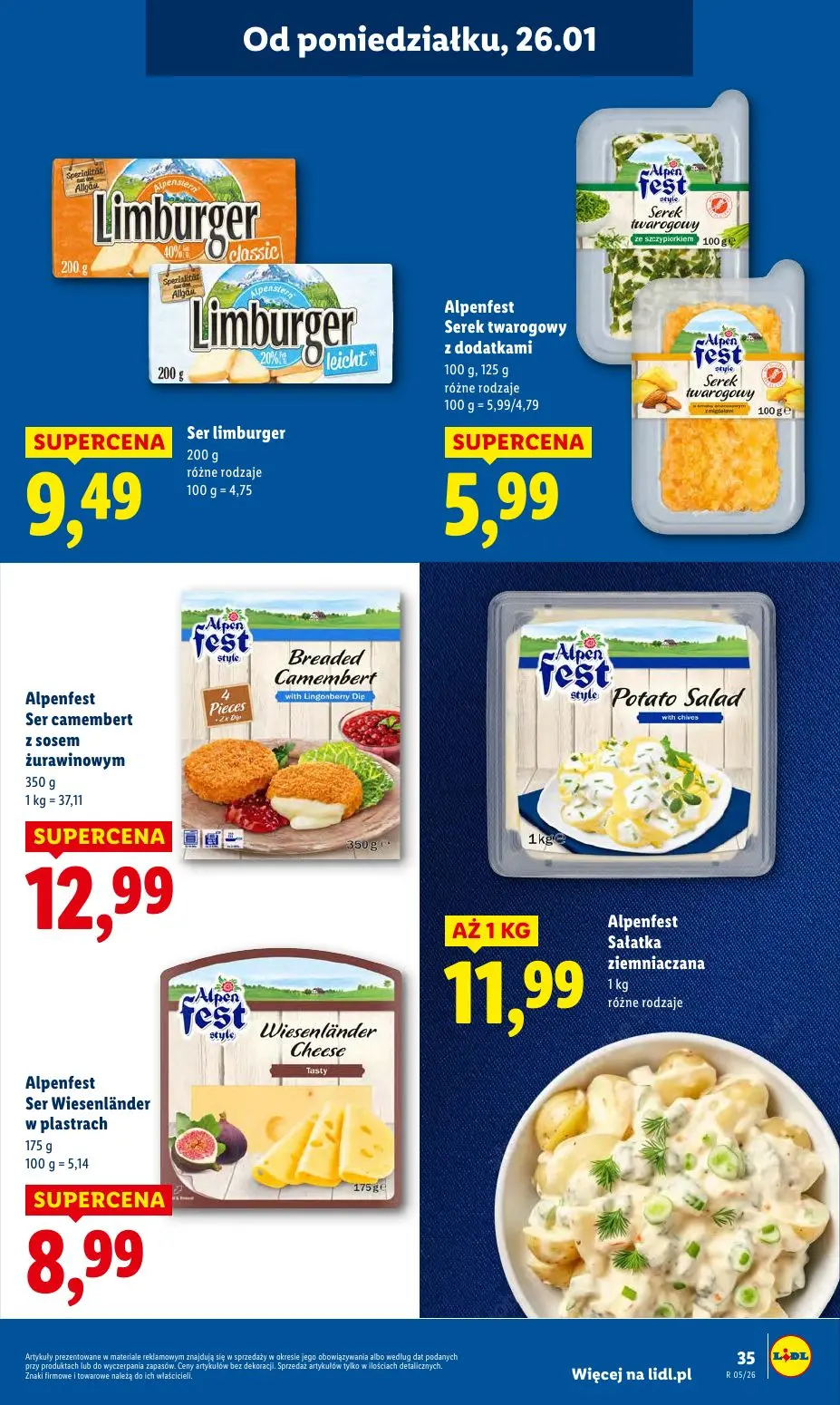 gazetka promocyjna LIDL Od poniedziałku  - Strona 35