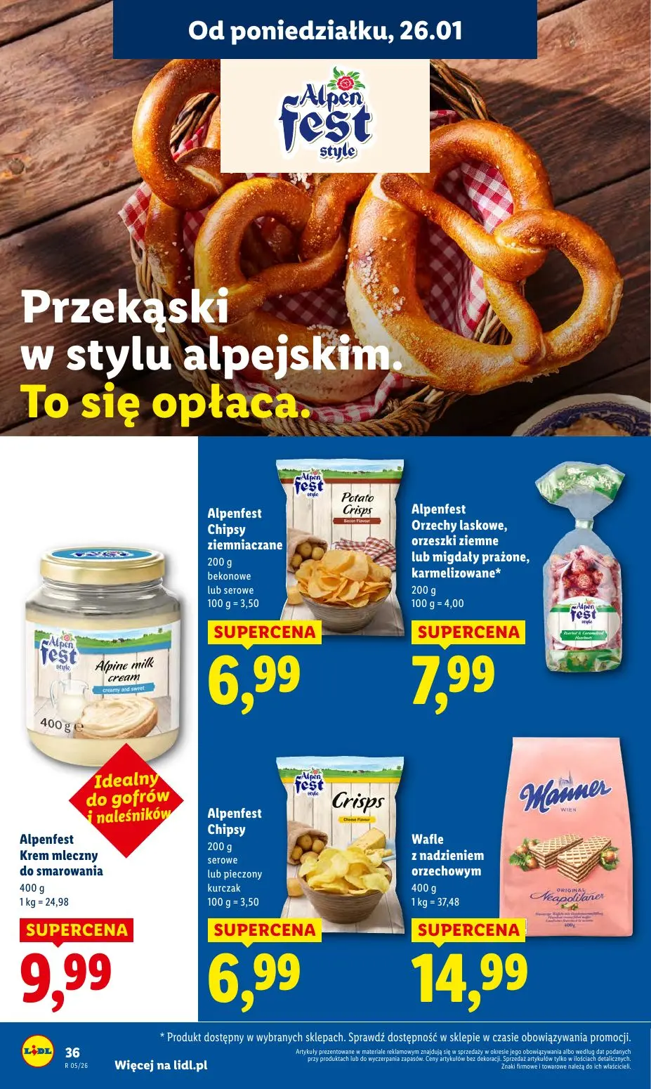 gazetka promocyjna LIDL Od poniedziałku  - Strona 36