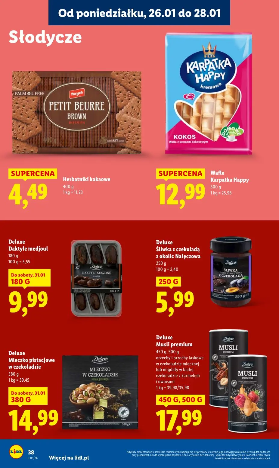 gazetka promocyjna LIDL Od poniedziałku  - Strona 38