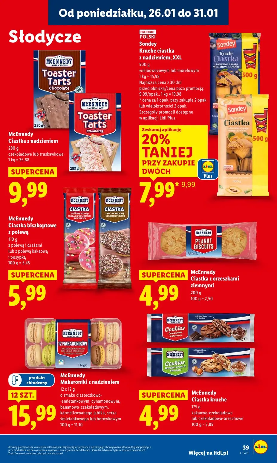 gazetka promocyjna LIDL Od poniedziałku  - Strona 39