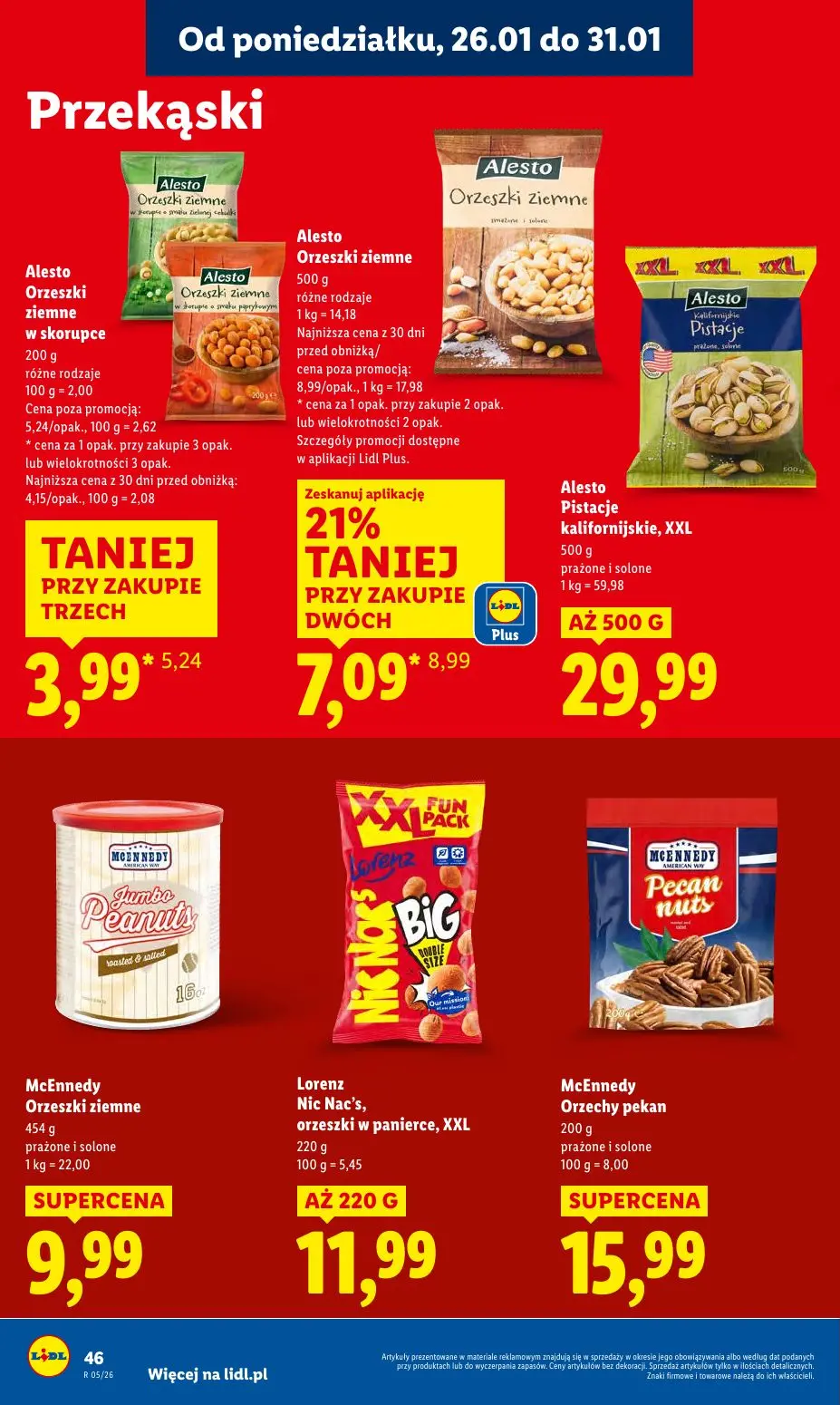 gazetka promocyjna LIDL Od poniedziałku  - Strona 46
