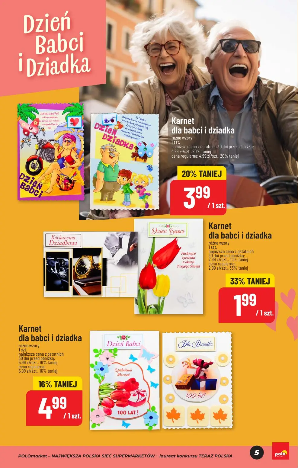 gazetka promocyjna POLOmarket Dzień Babci i Dzień Dziadka - Strona 5