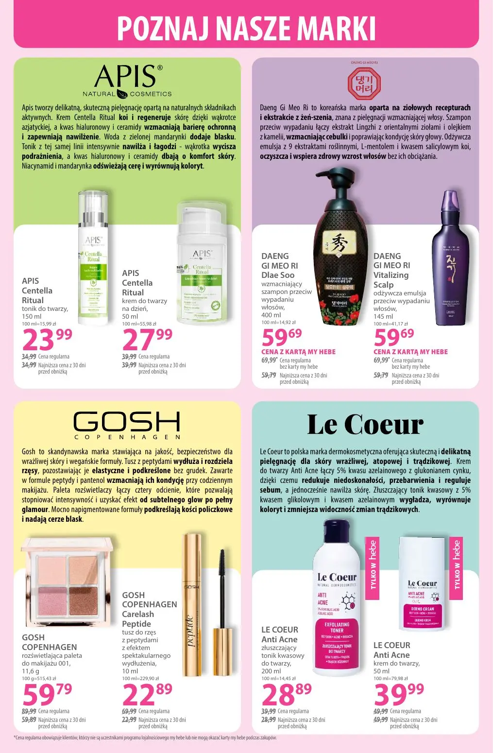 gazetka promocyjna hebe Pokochaj ceny WOW! - Strona 10