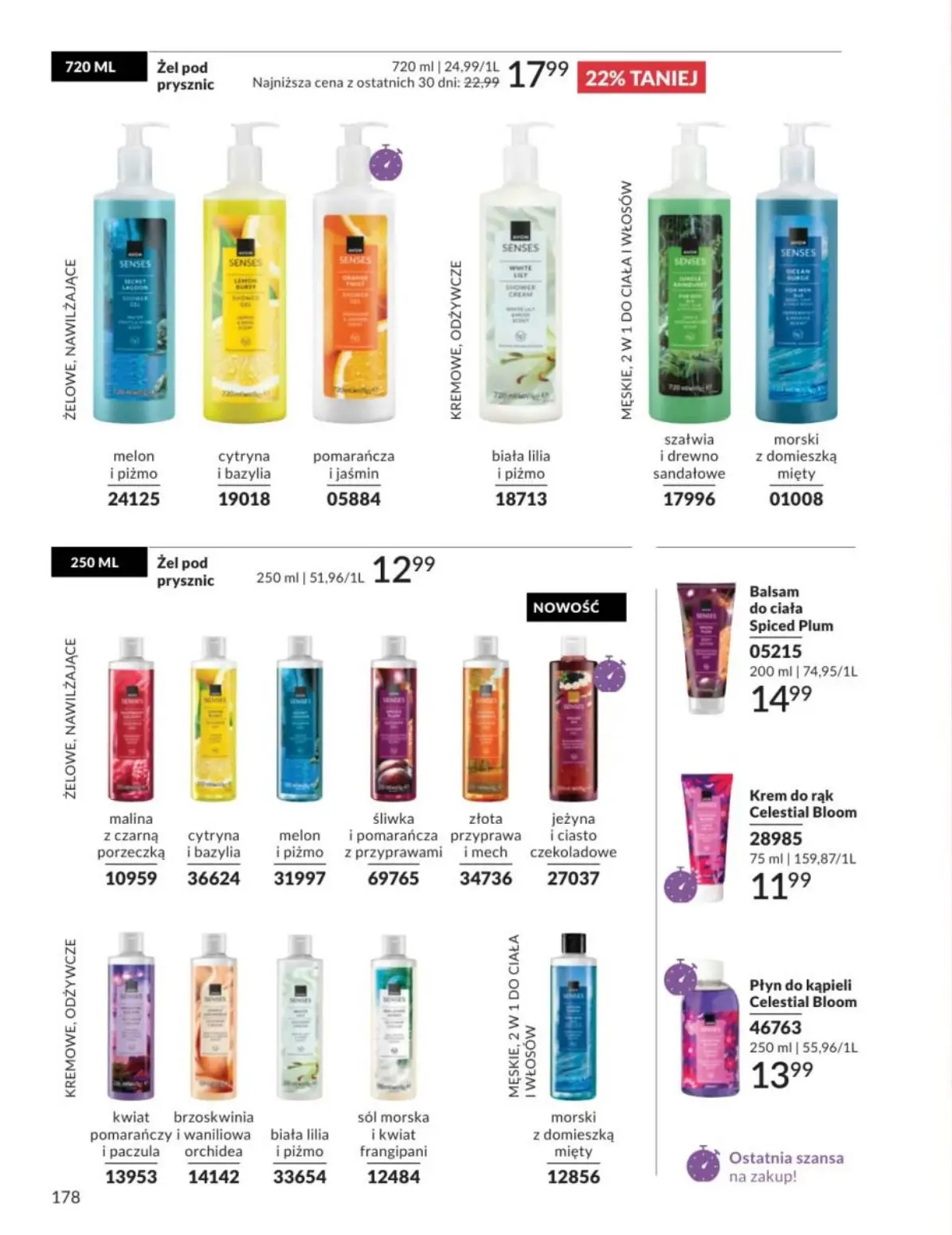 gazetka promocyjna AVON  - Strona 178