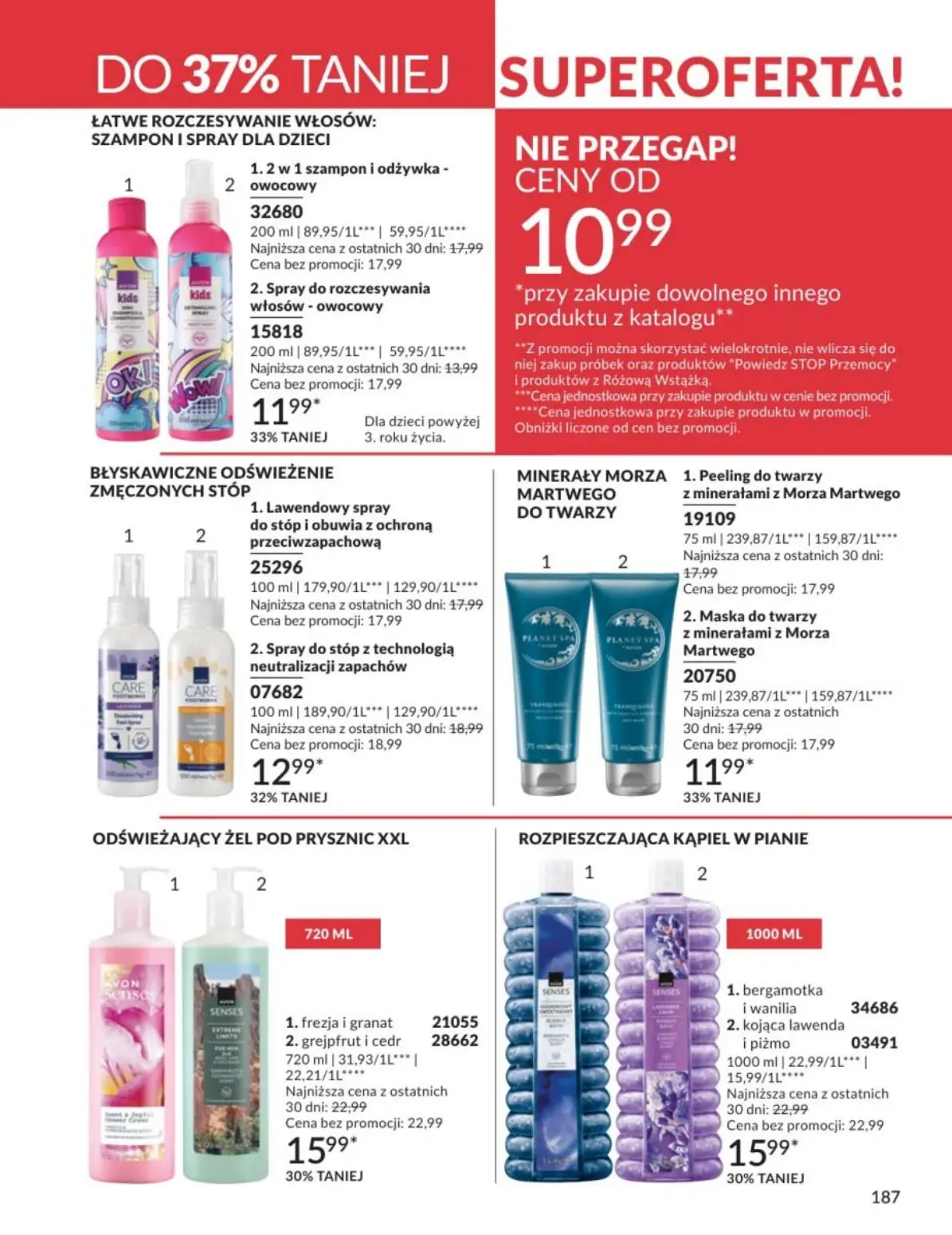 gazetka promocyjna AVON  - Strona 187