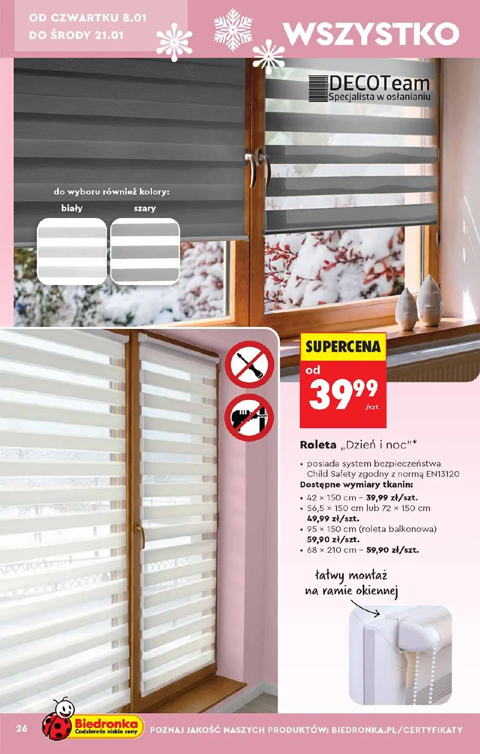 gazetka promocyjna Biedronka Hity i inspiracje - Strona 26