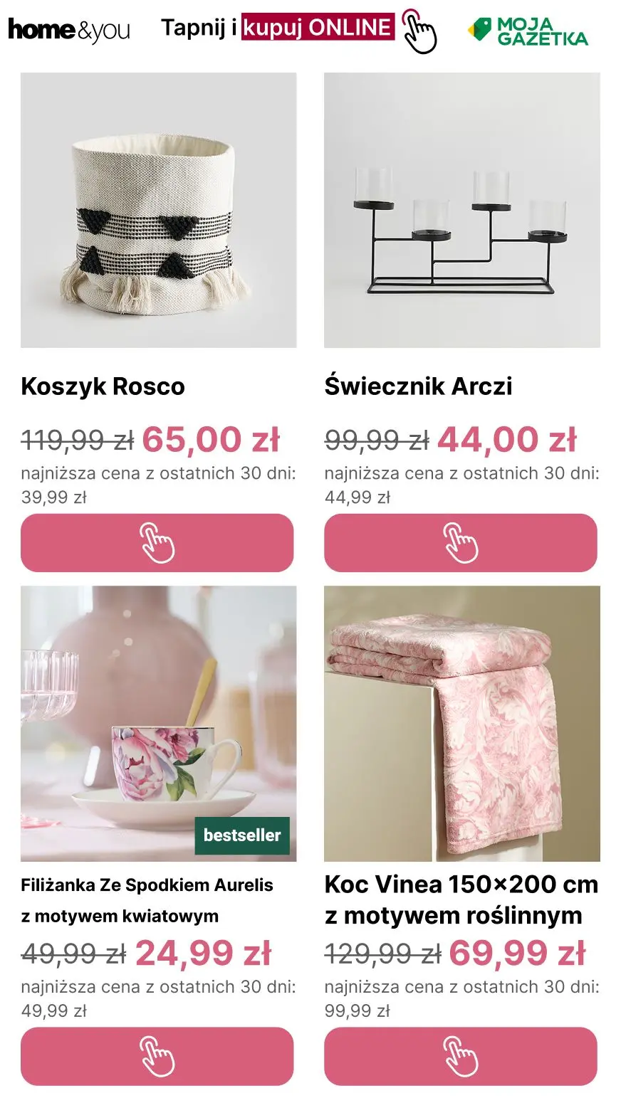 gazetka promocyjna home&you Sale do -70% 🎇🎇 - Strona 6