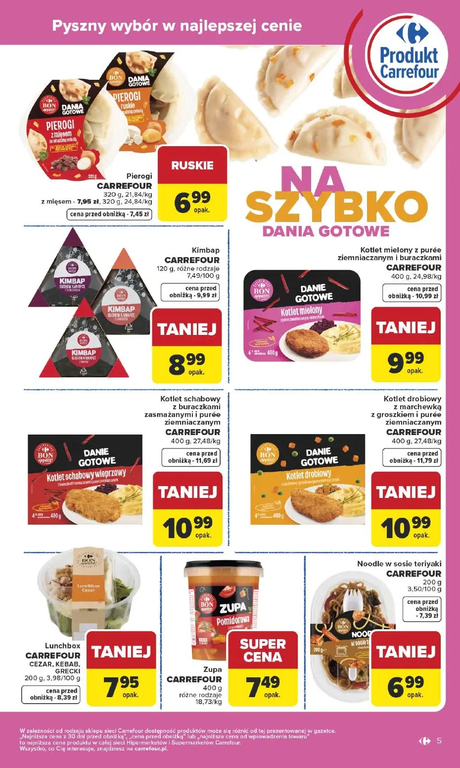 gazetka promocyjna Carrefour Market Wybierz jakośc - Strona 5