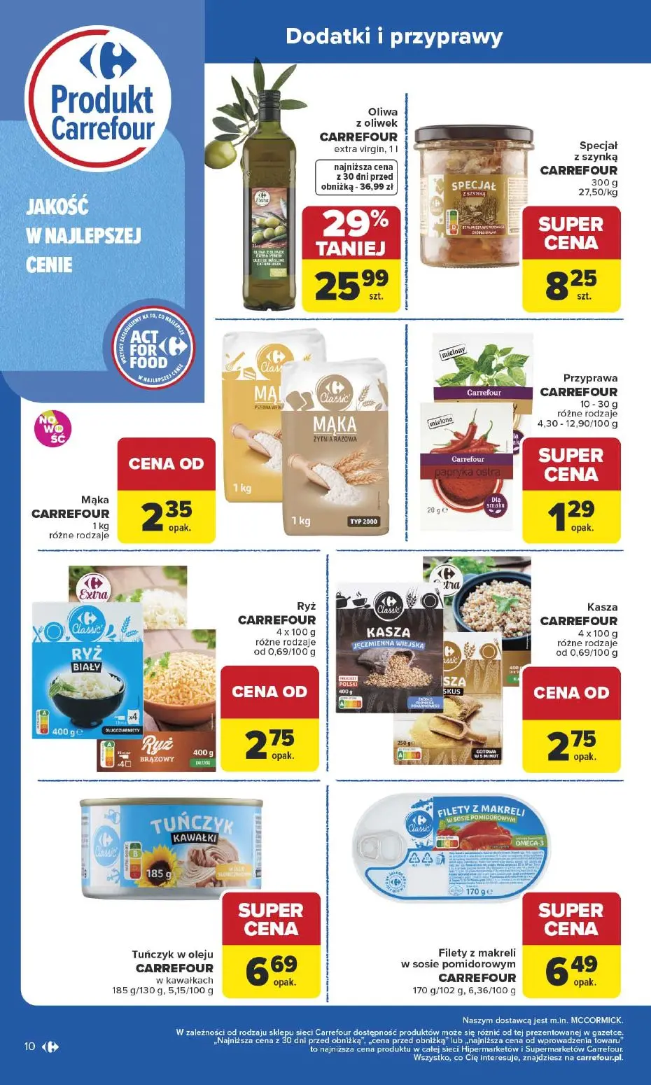 gazetka promocyjna Carrefour Jakość w najlepszej cenie - Strona 10