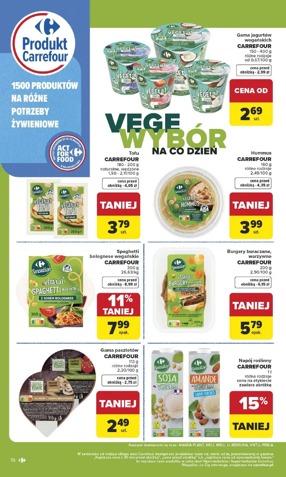 gazetka promocyjna Carrefour Jakość w najlepszej cenie - Strona 16