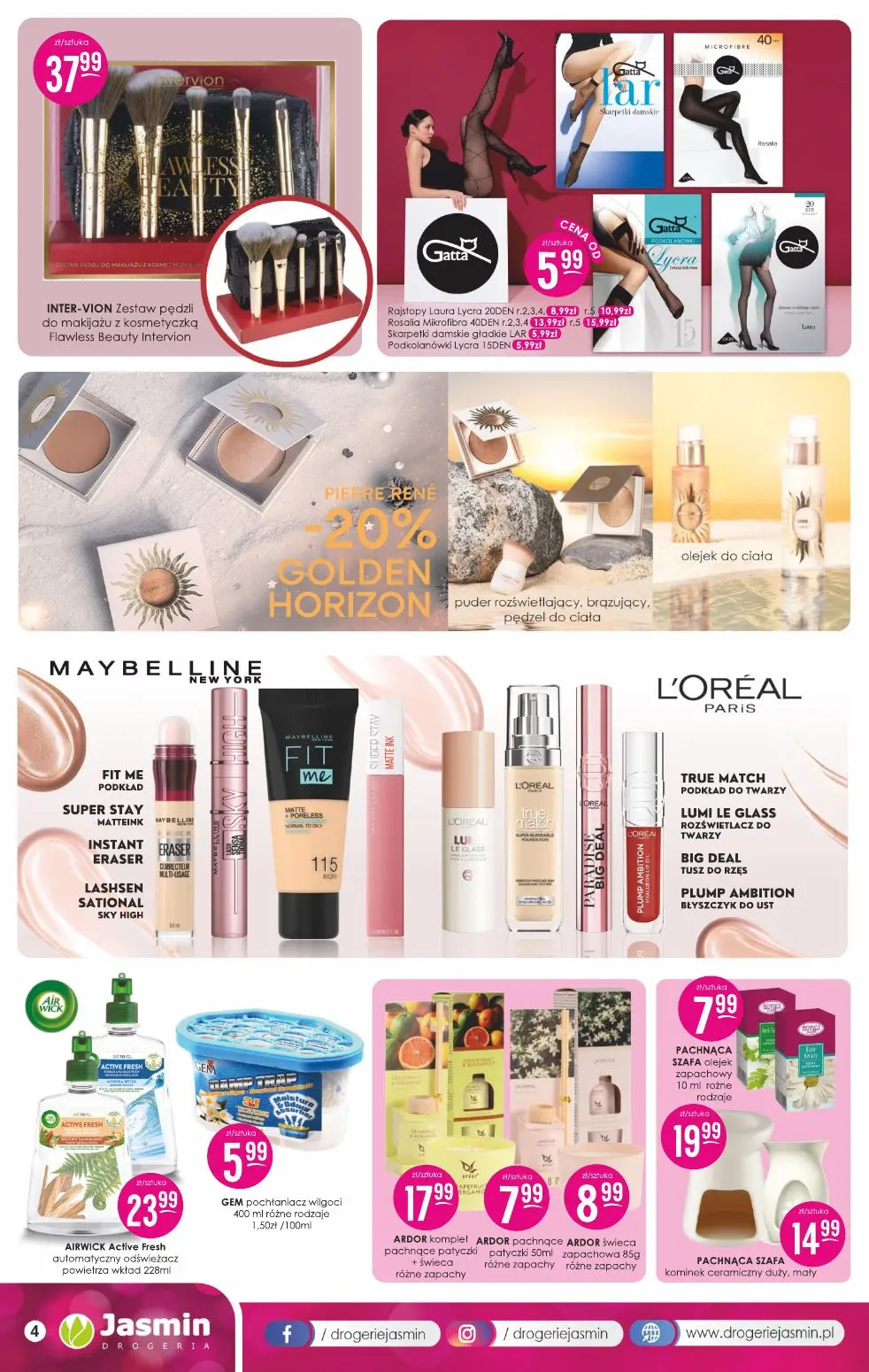 gazetka promocyjna DROGERIE JASMIN  - Strona 4