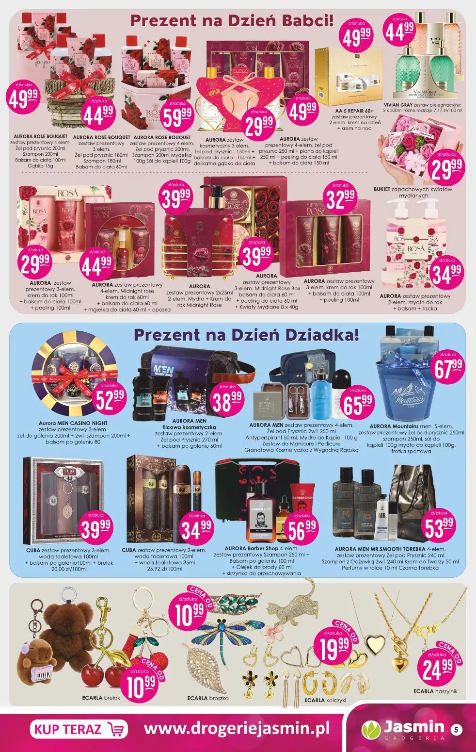 gazetka promocyjna DROGERIE JASMIN  - Strona 5