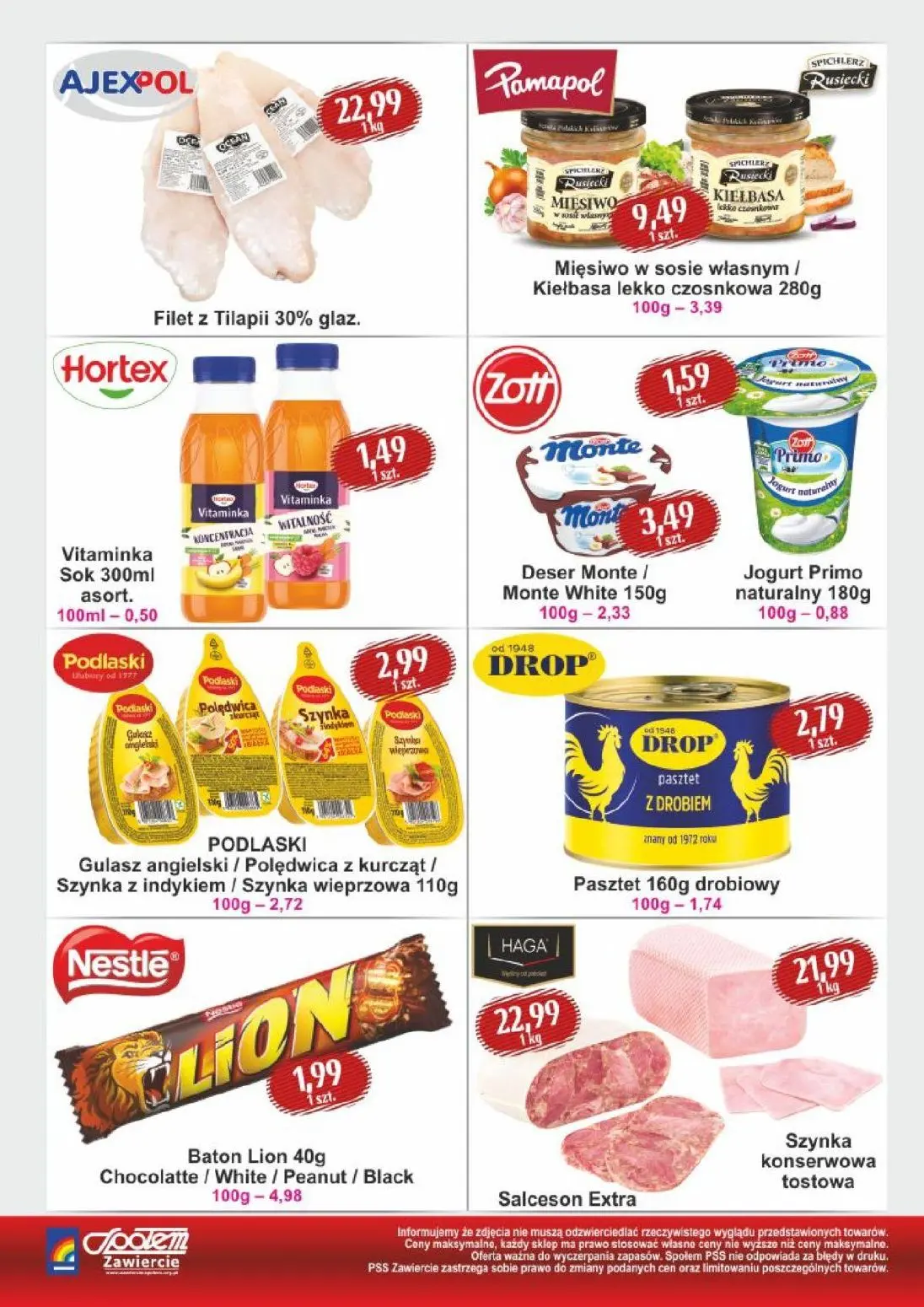 gazetka promocyjna Społem Zawiercie  - Strona 2