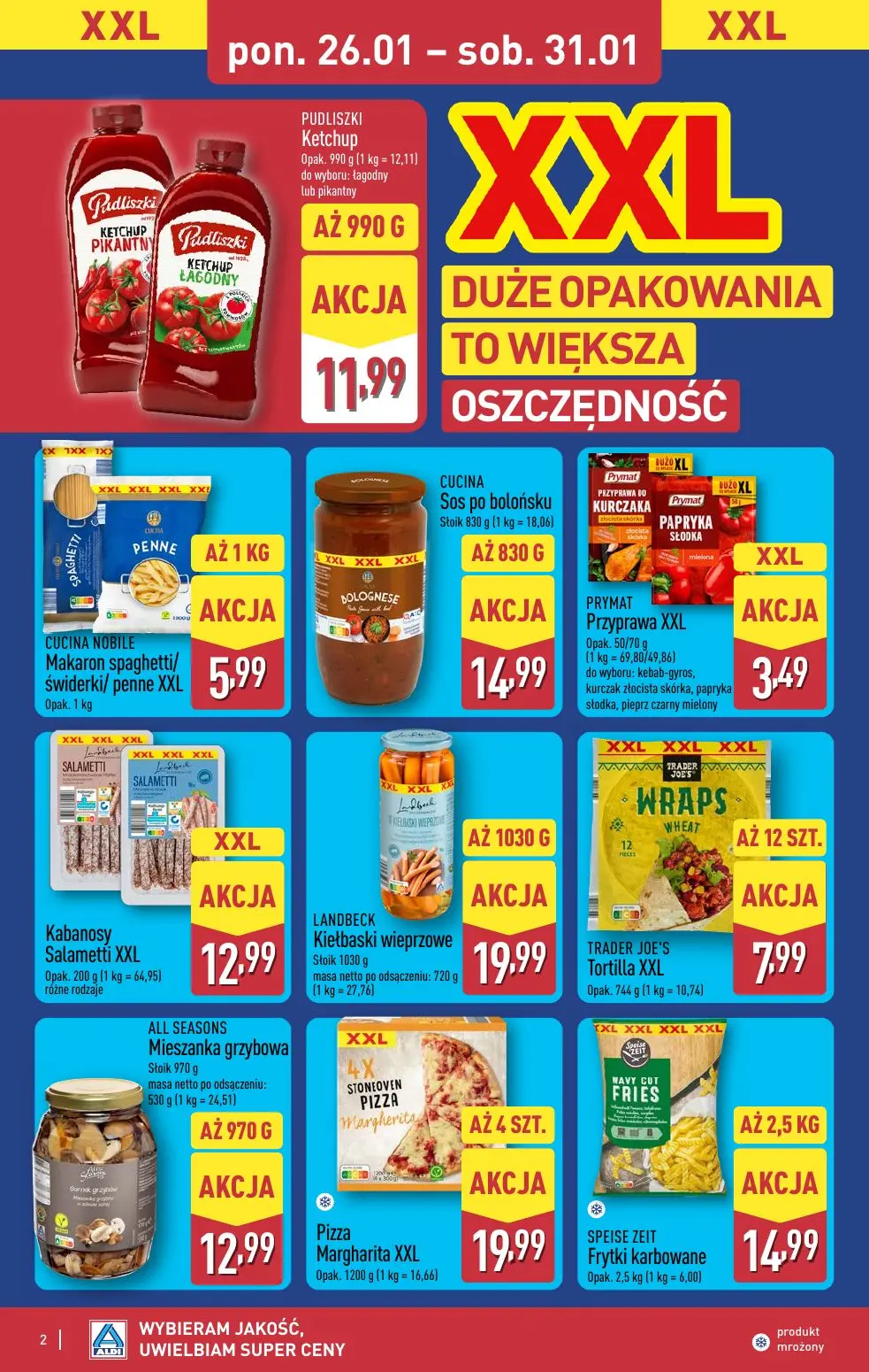 gazetka promocyjna ALDI Duże opakowania - Strona 2