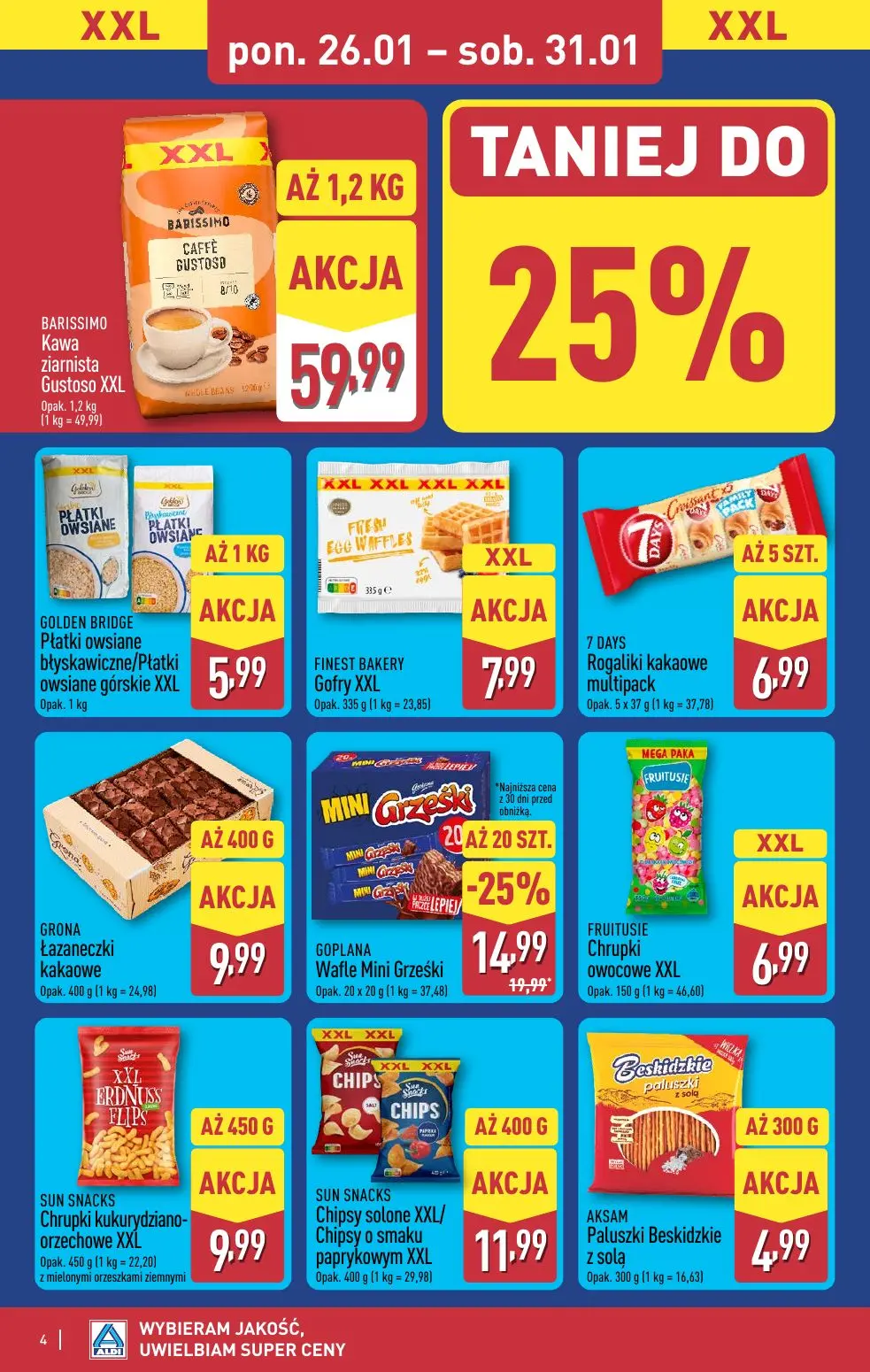 gazetka promocyjna ALDI Duże opakowania - Strona 4