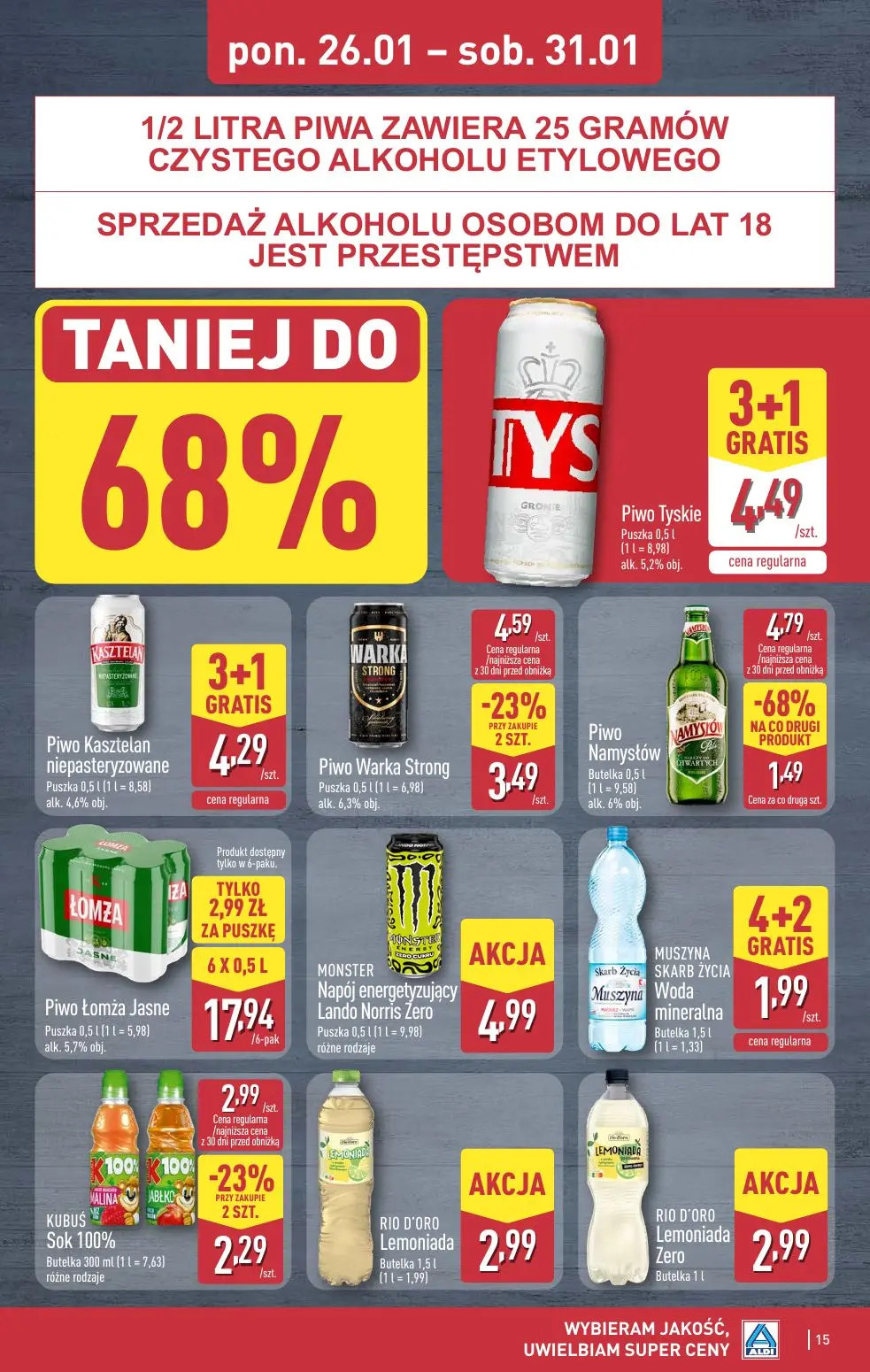 gazetka promocyjna ALDI Wybieram ALDI - Strona 15