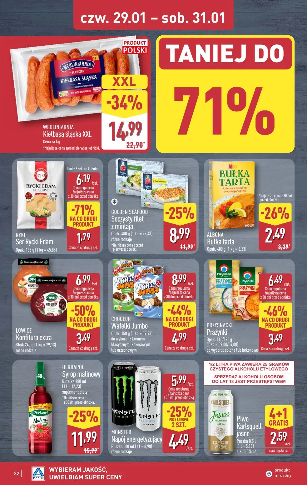 gazetka promocyjna ALDI Wybieram ALDI - Strona 32