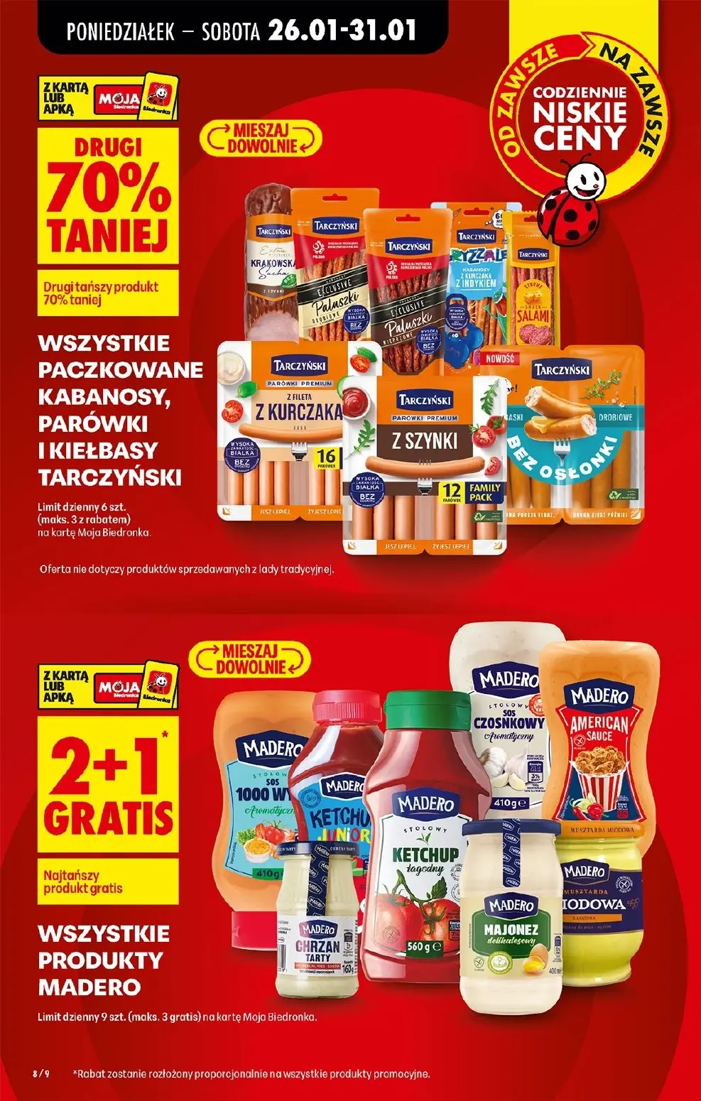 gazetka promocyjna Biedronka Od poniedziałku. Lada tradycyjna - Strona 8