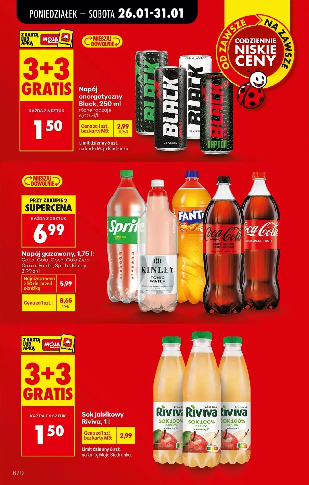 gazetka promocyjna Biedronka Od poniedziałku. Lada tradycyjna - Strona 12