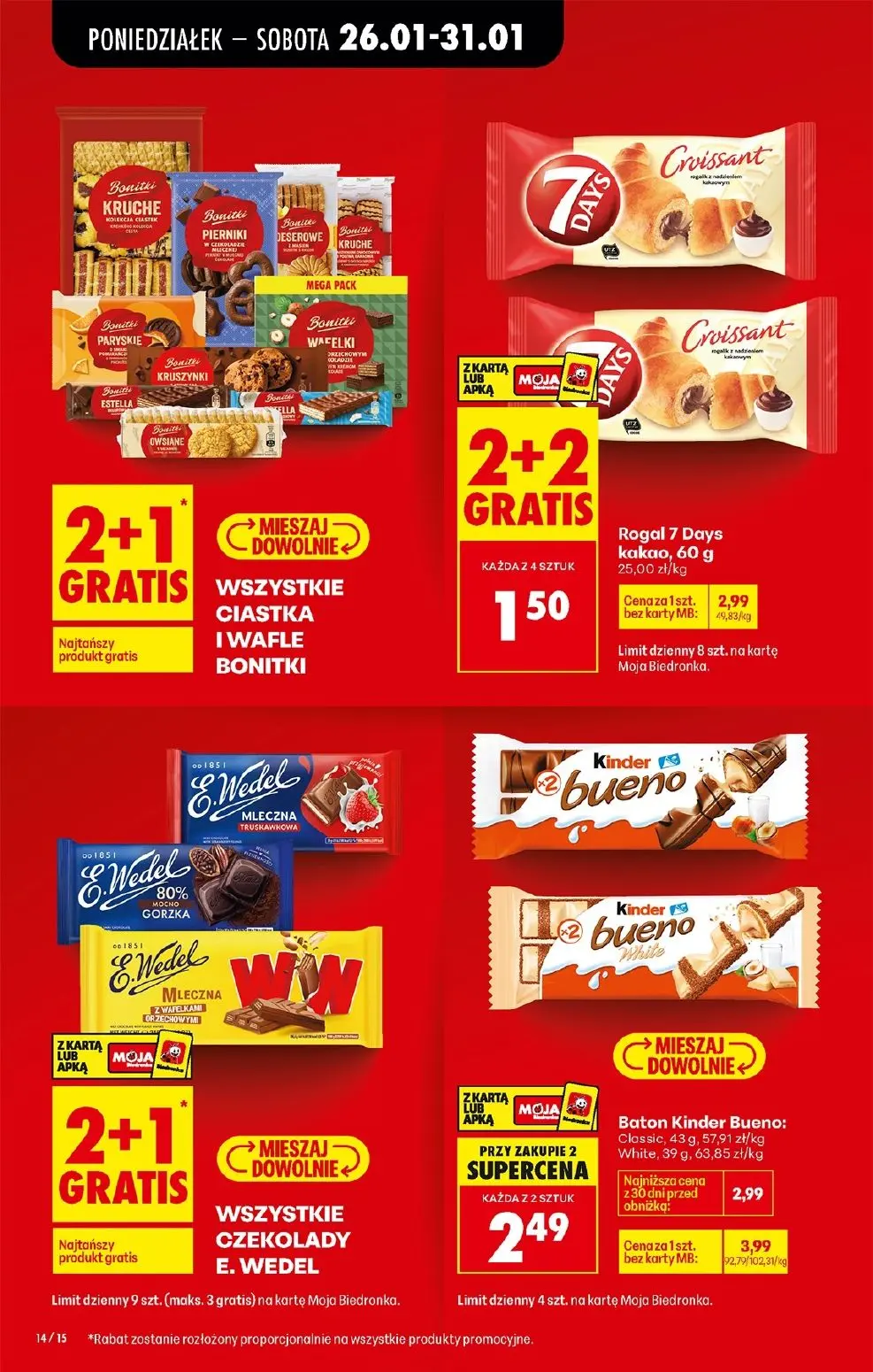 gazetka promocyjna Biedronka Od poniedziałku. Lada tradycyjna - Strona 14