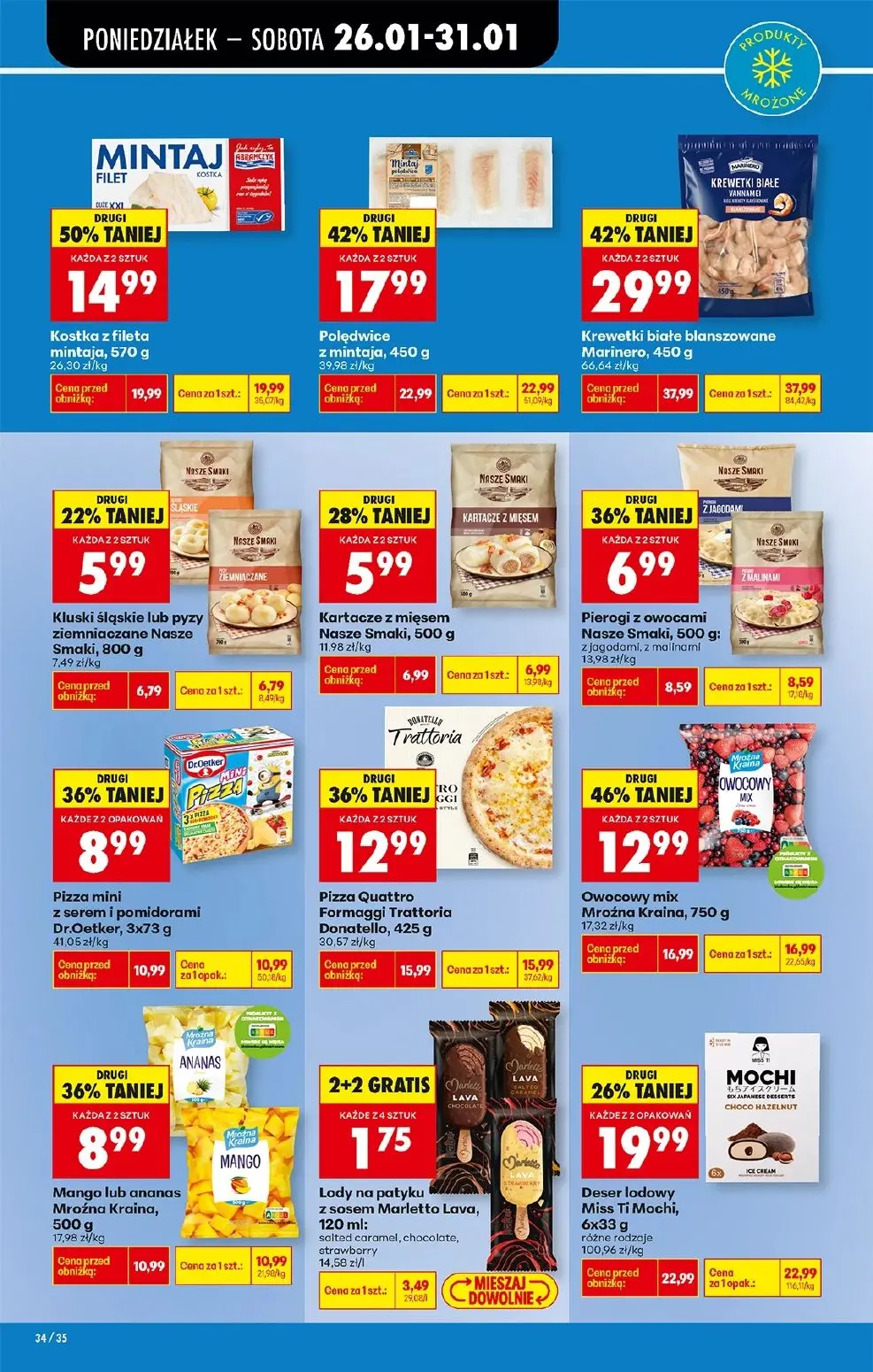 gazetka promocyjna Biedronka Od poniedziałku. Lada tradycyjna - Strona 38