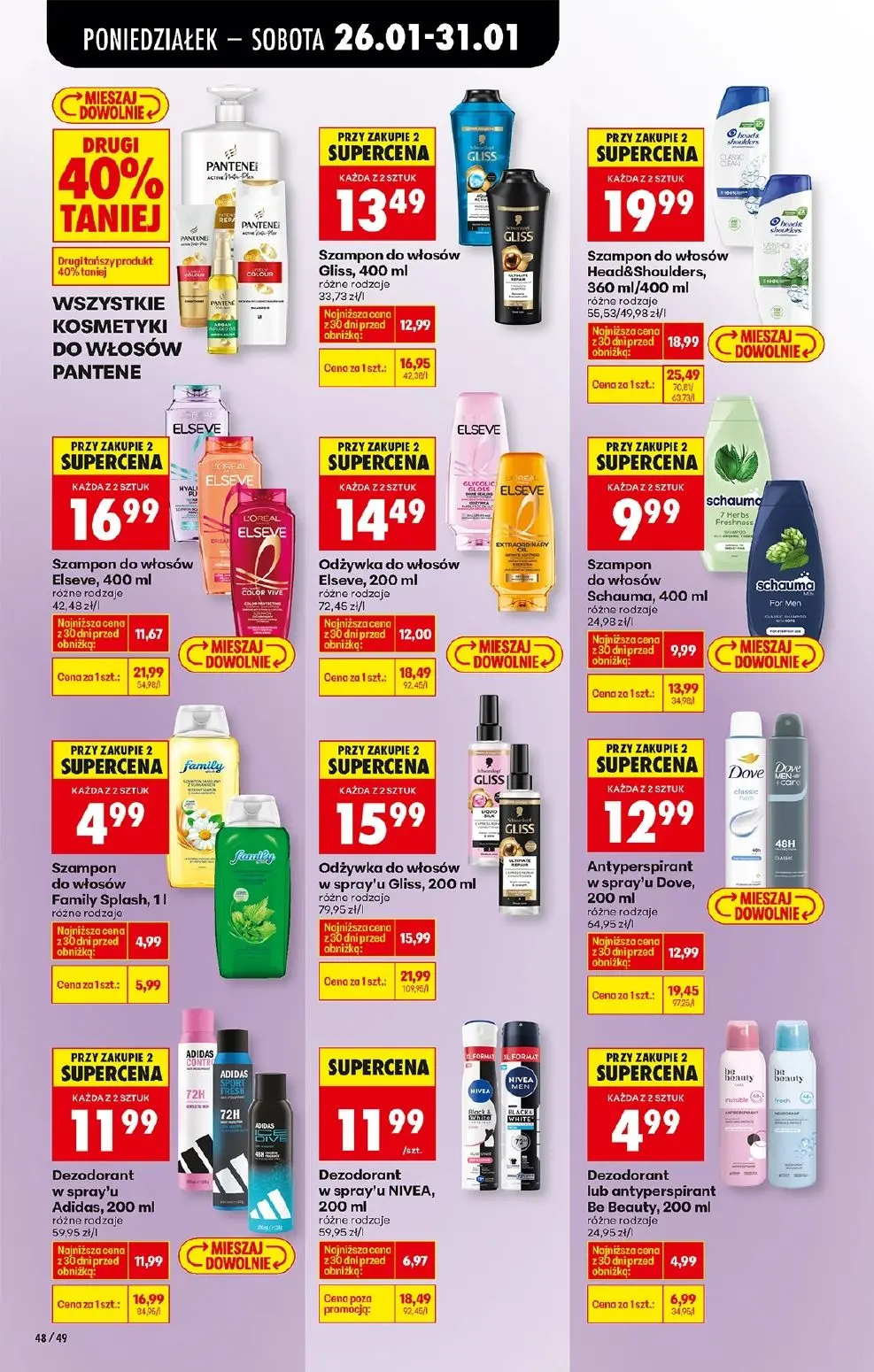 gazetka promocyjna Biedronka Od poniedziałku. Lada tradycyjna - Strona 54