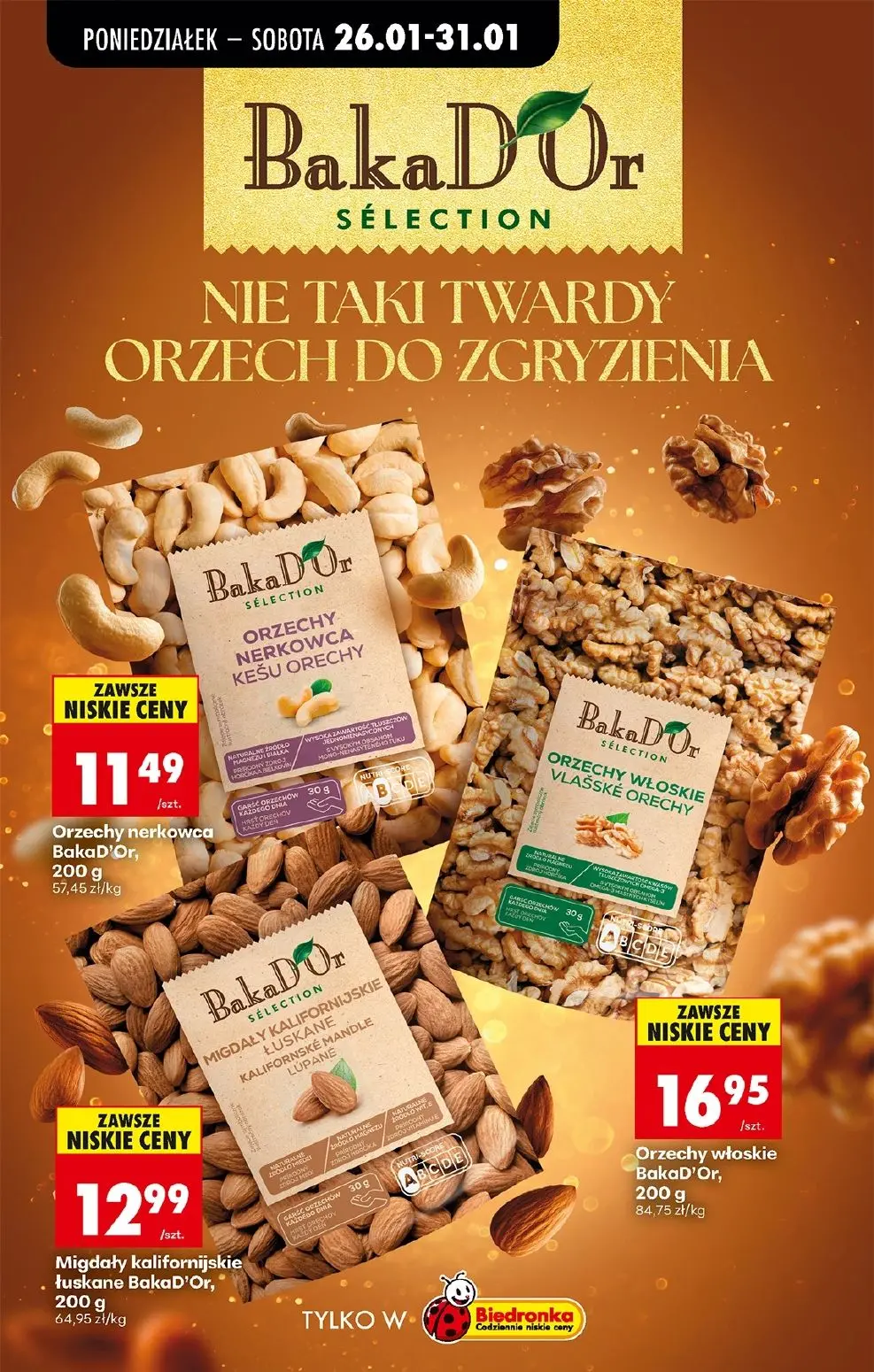 gazetka promocyjna Biedronka Od poniedziałku. Lada tradycyjna - Strona 63