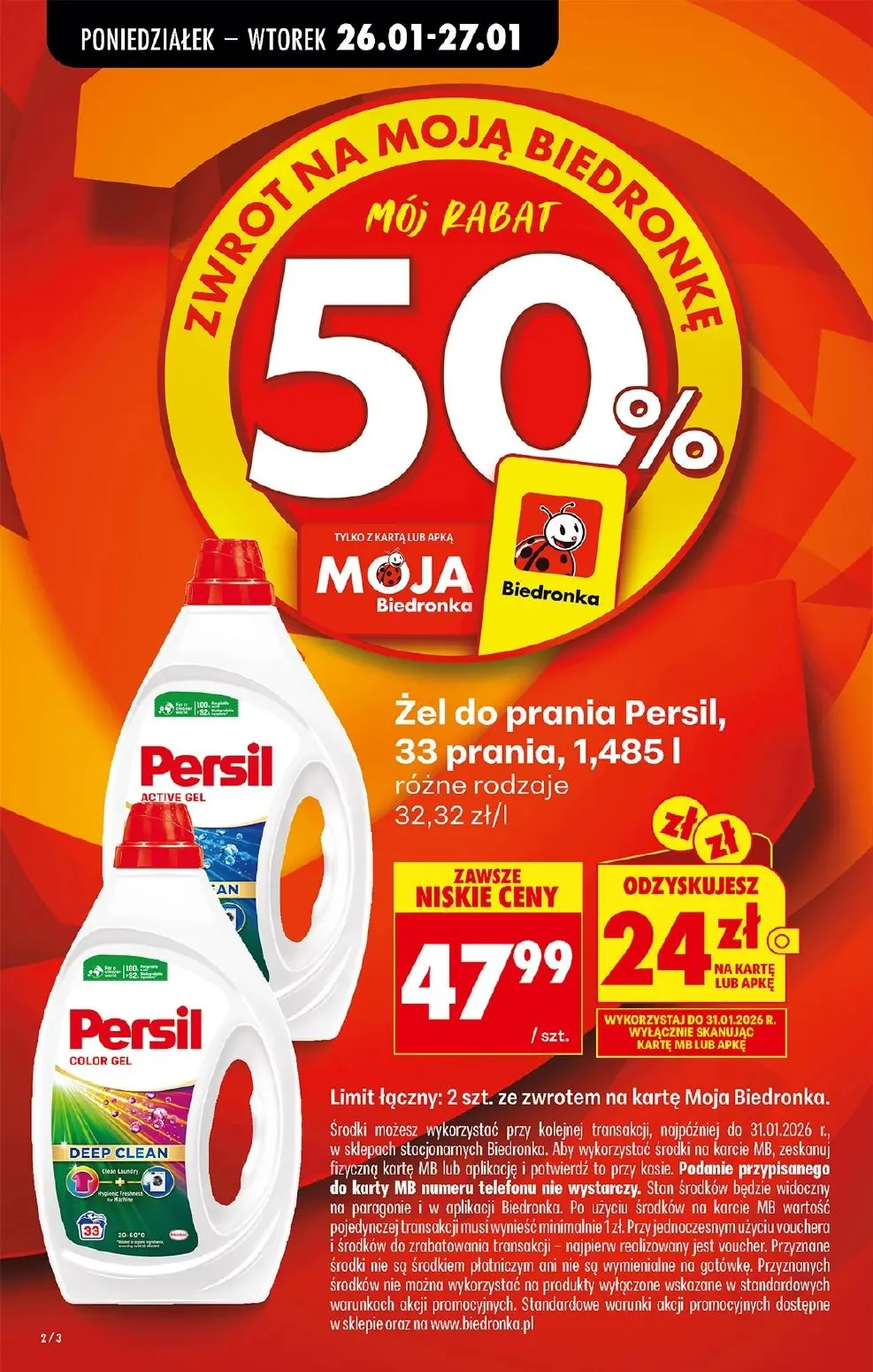 gazetka promocyjna Biedronka Od poniedziałku - Strona 2