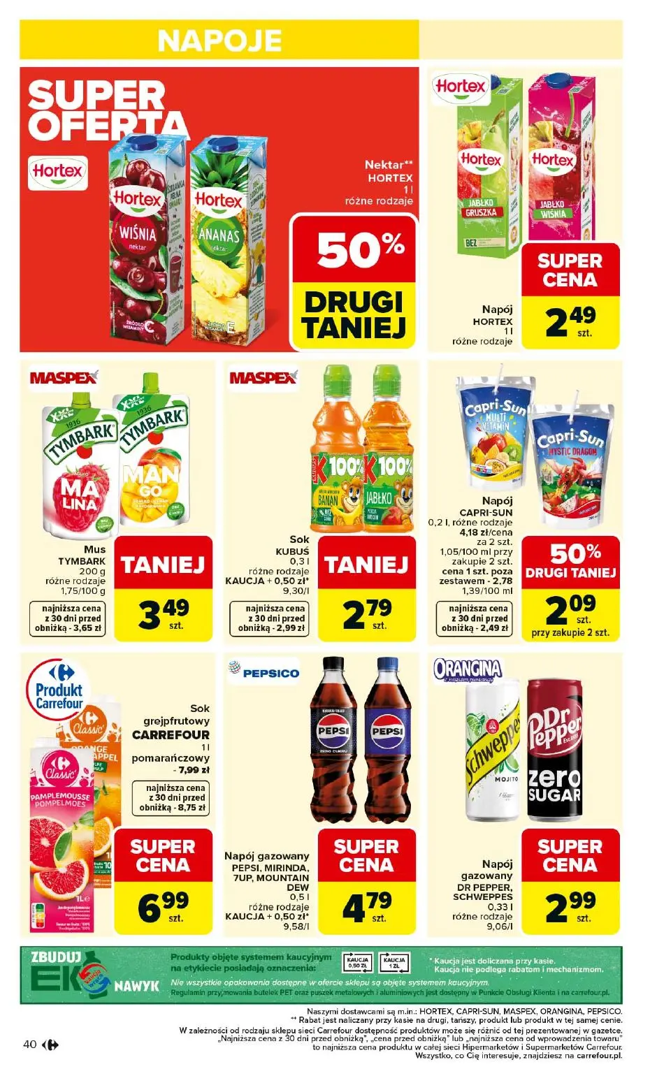 gazetka promocyjna Carrefour Od poniedziałku  - Strona 42