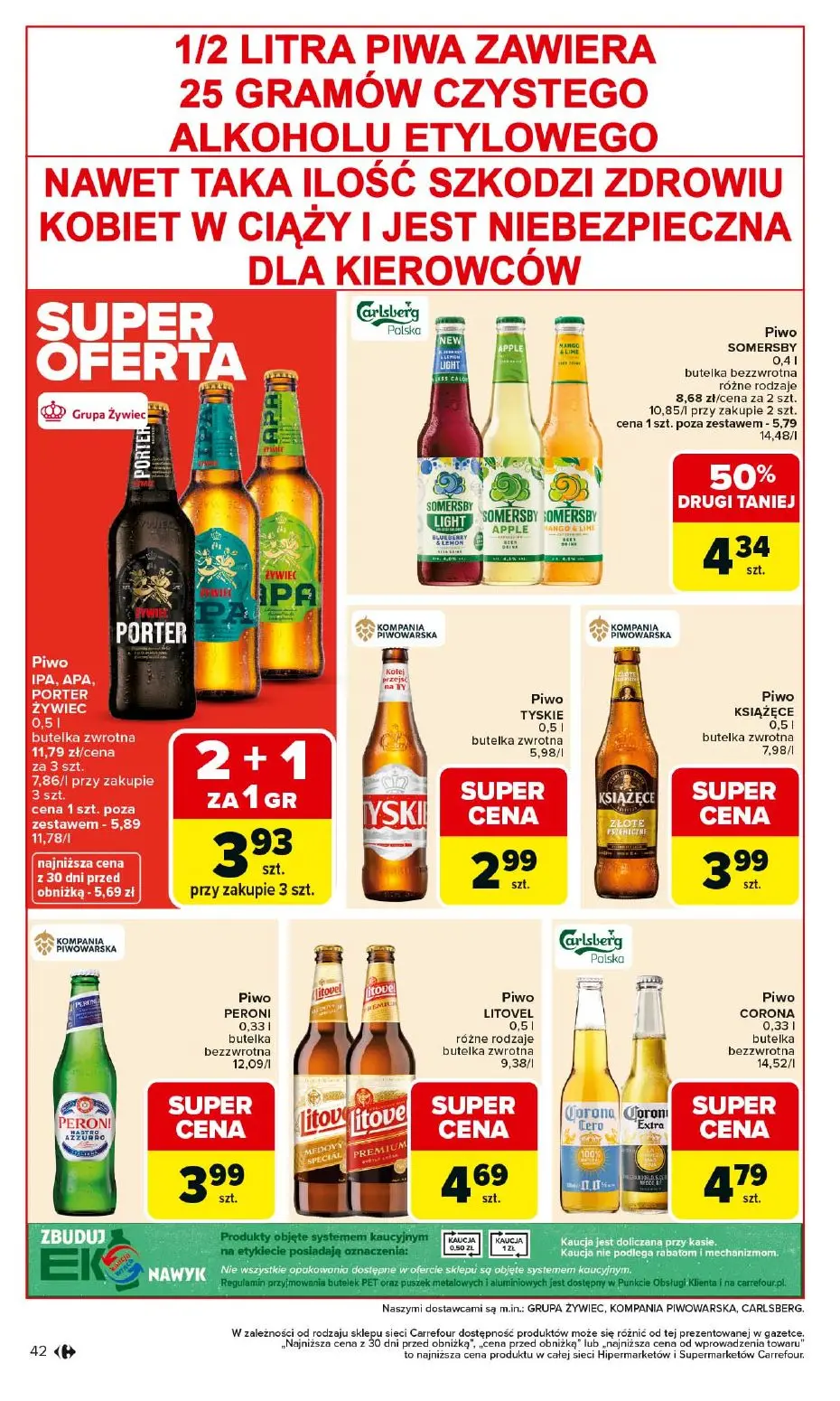 gazetka promocyjna Carrefour Od poniedziałku  - Strona 44